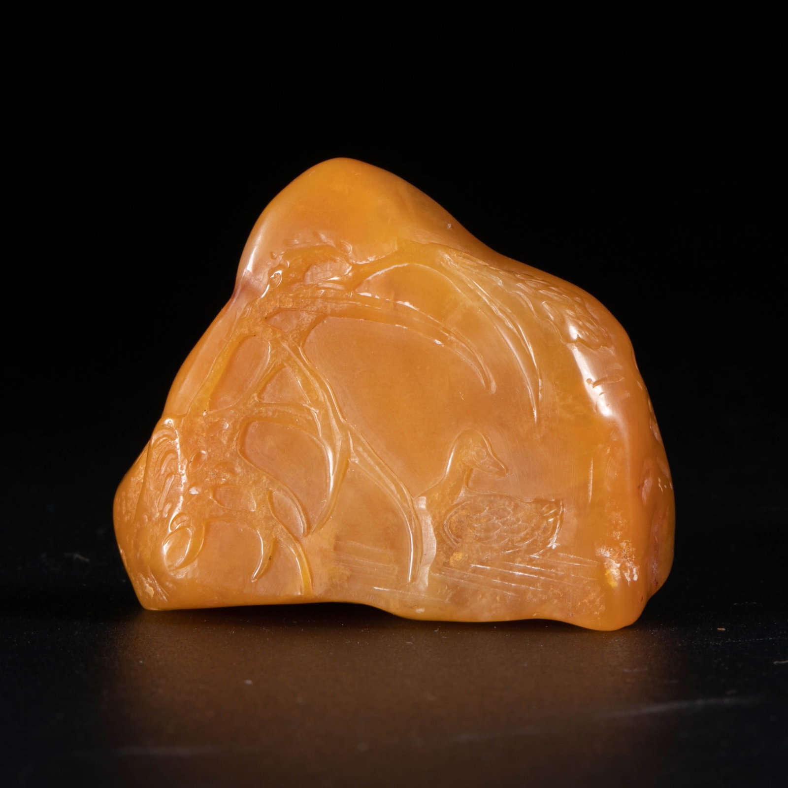 Qing Dynasty Tianhuang Diao Bo Yi Lu Yan Figure Shape Printing Material Weight 20g (1 of 5)