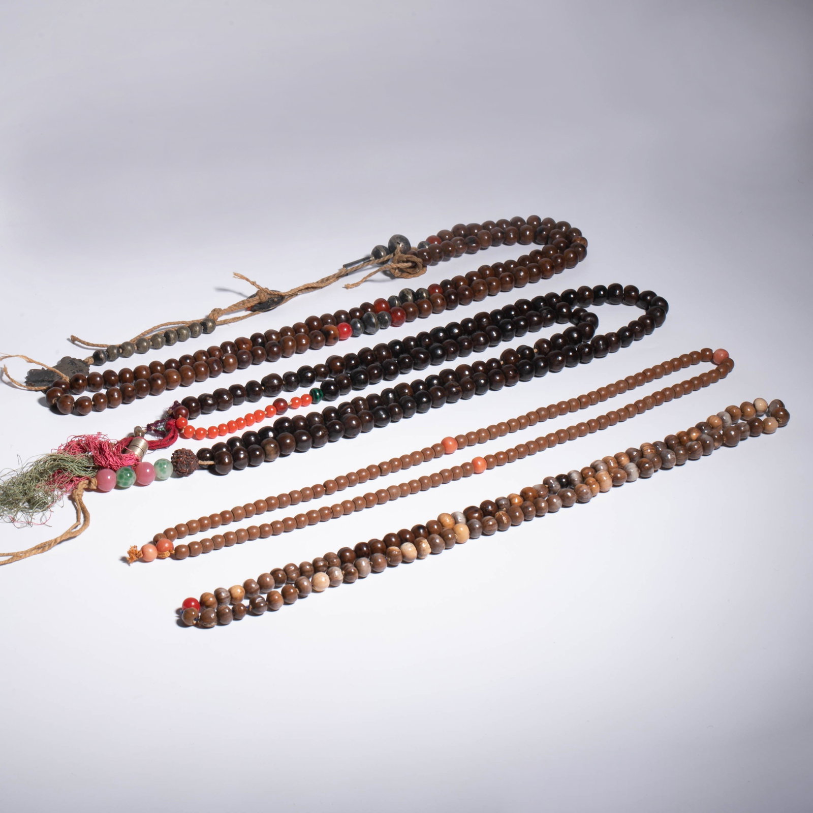 4 strings of Buddhist beads (1 of 10)