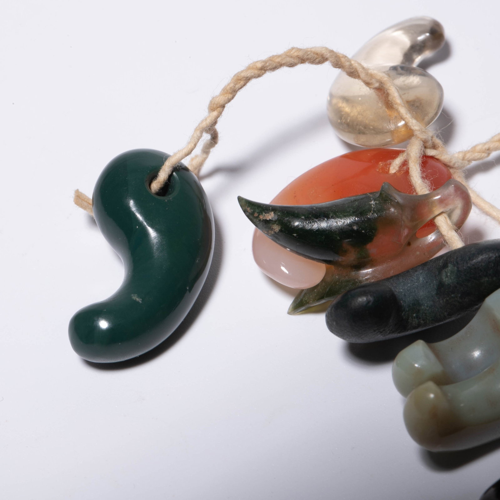 Ancient clouds, crystal, agate - 2