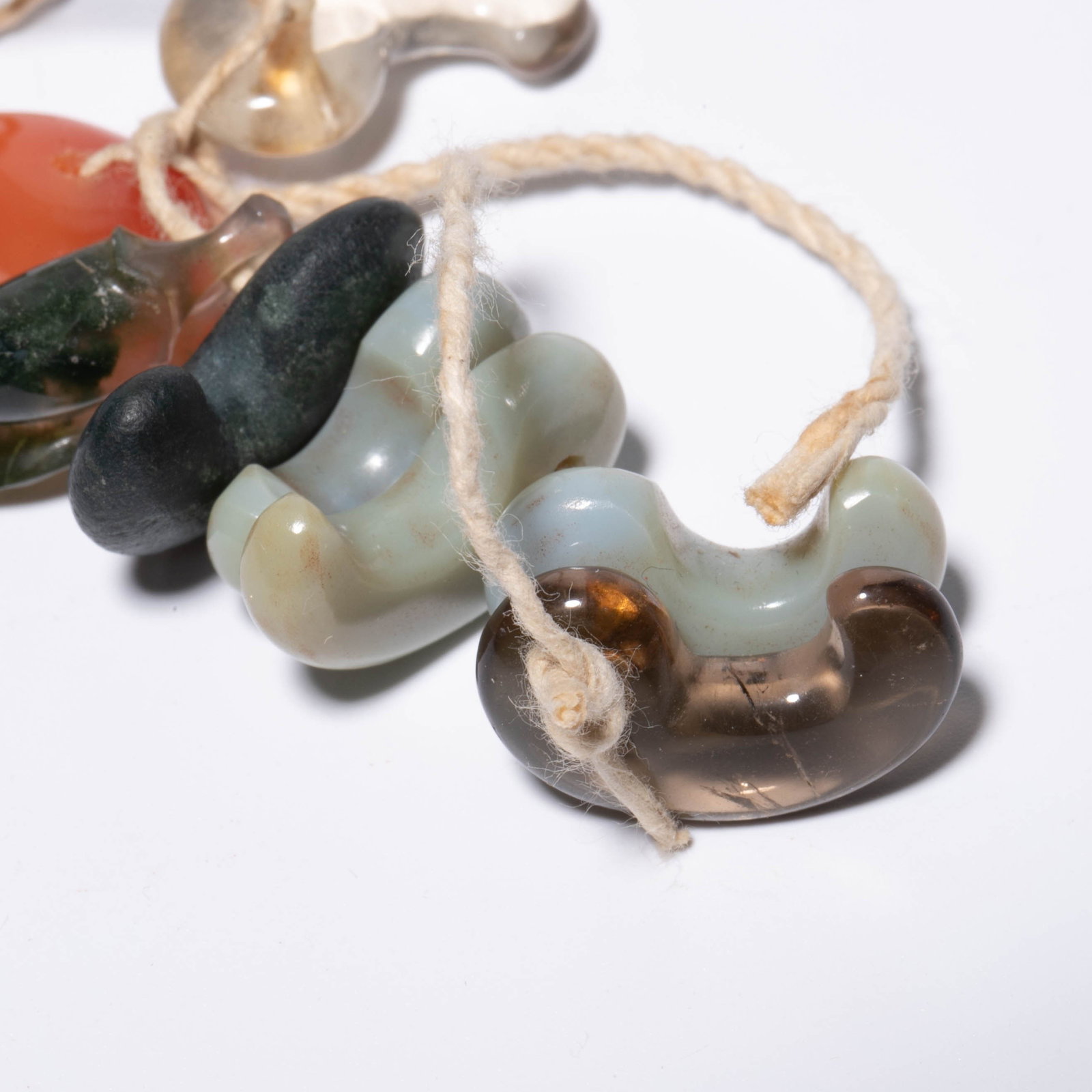 Ancient clouds, crystal, agate - 3