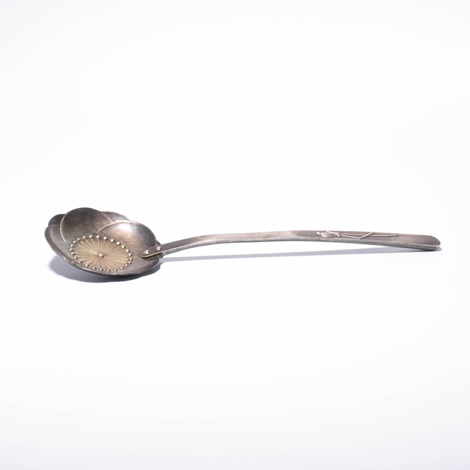 Sterling silver gold plated spoon (1 of 7)