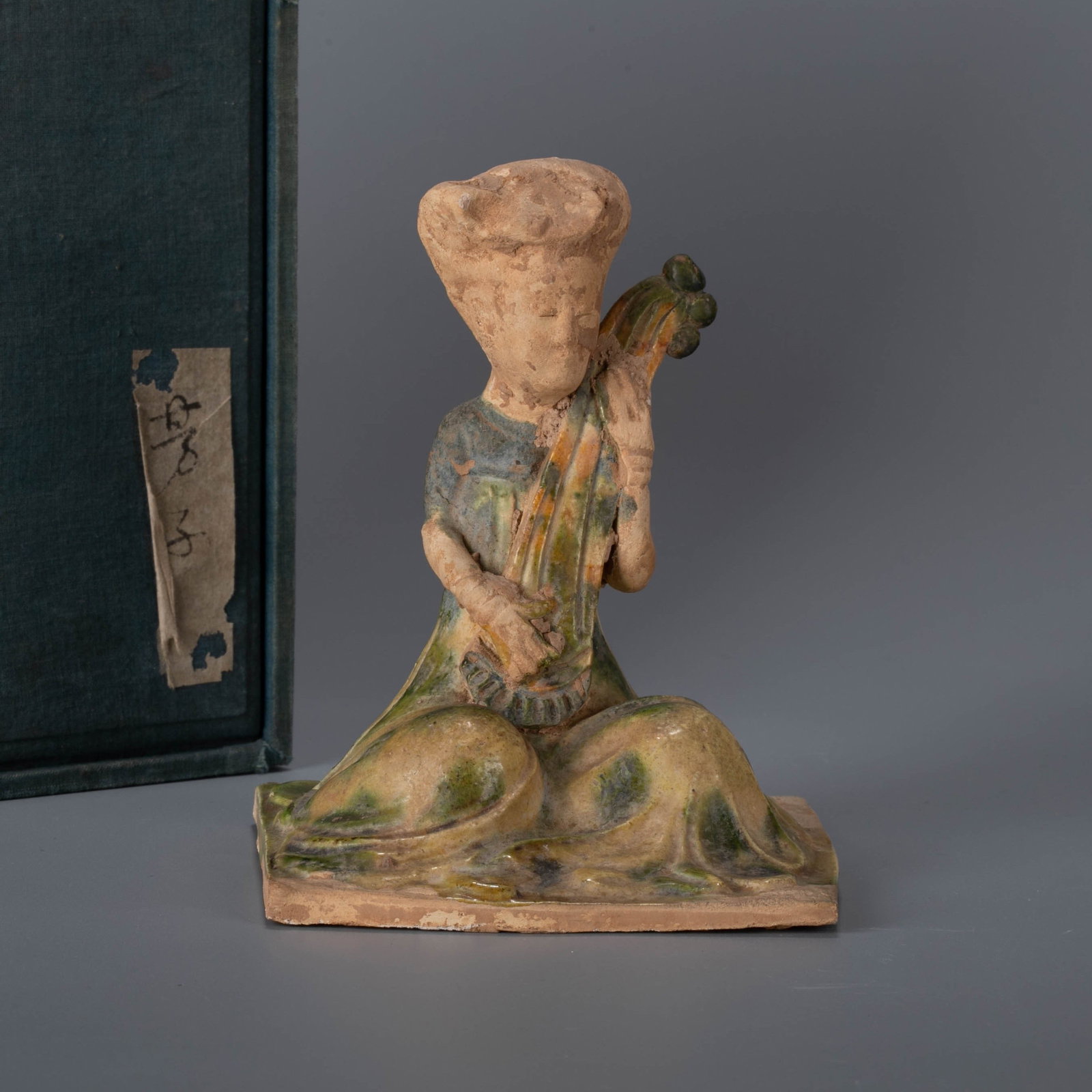 Tang Dynasty Three-Color Female Figurine, in a box (1 of 8)