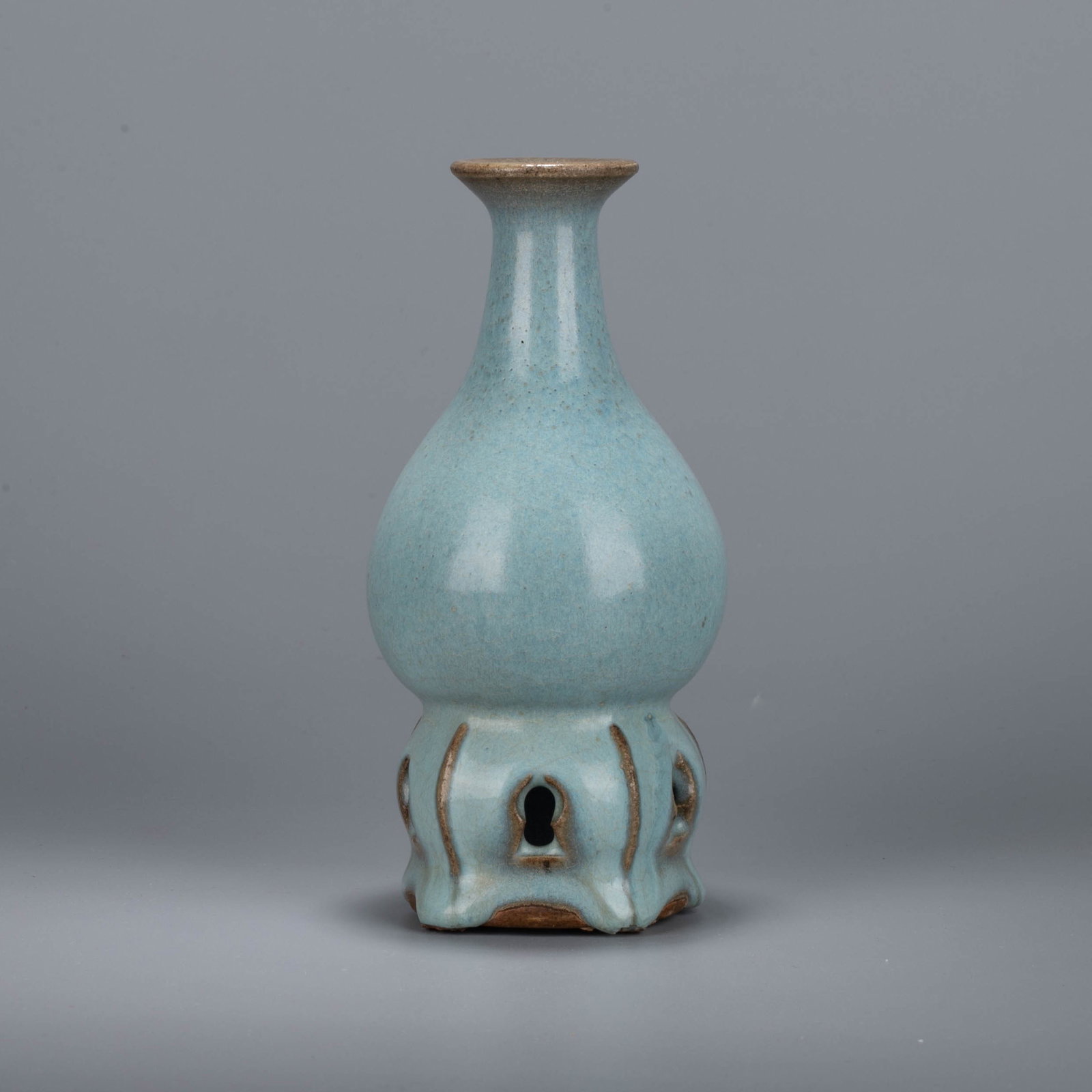Jun ware bottle with seat - 4