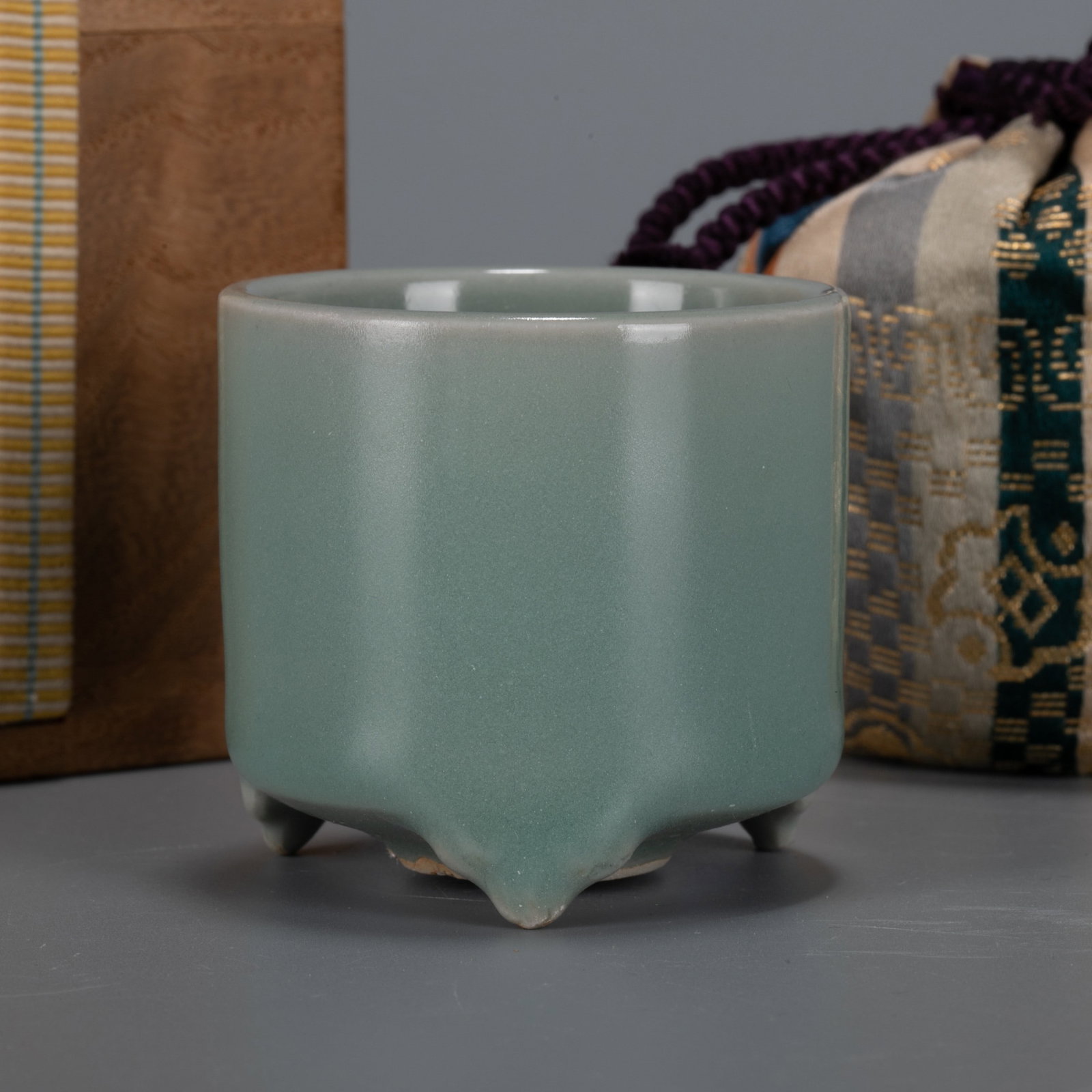 Celadon Incense Burner: Celadon Incense Burner