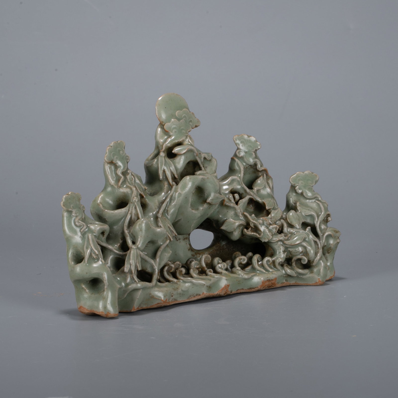 Song Longquan ware pen holder - 2