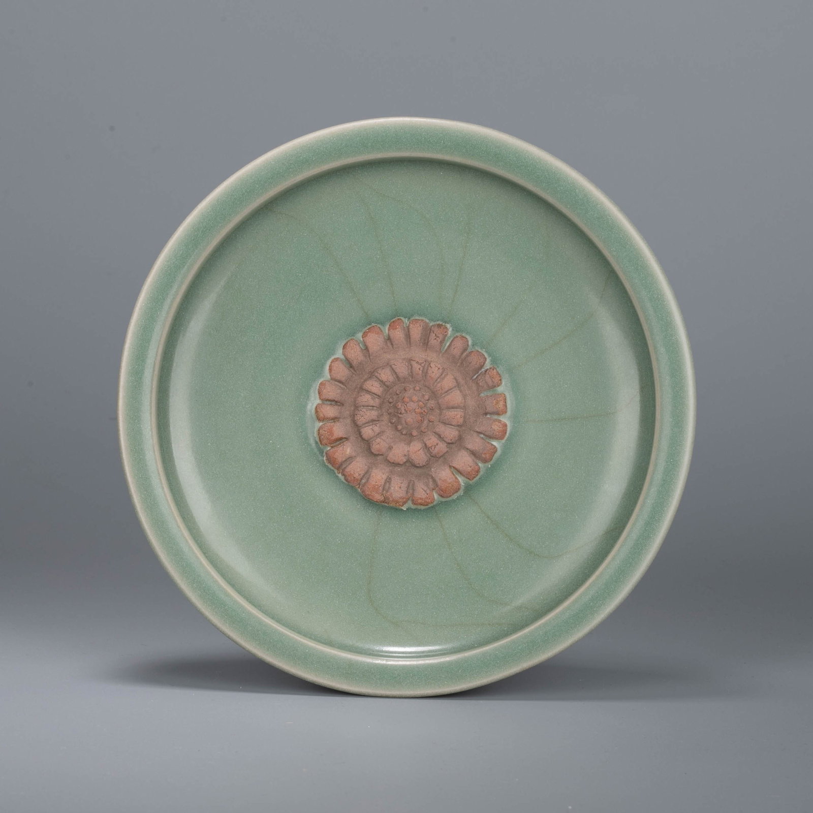 Longquan Celadon plate - 2
