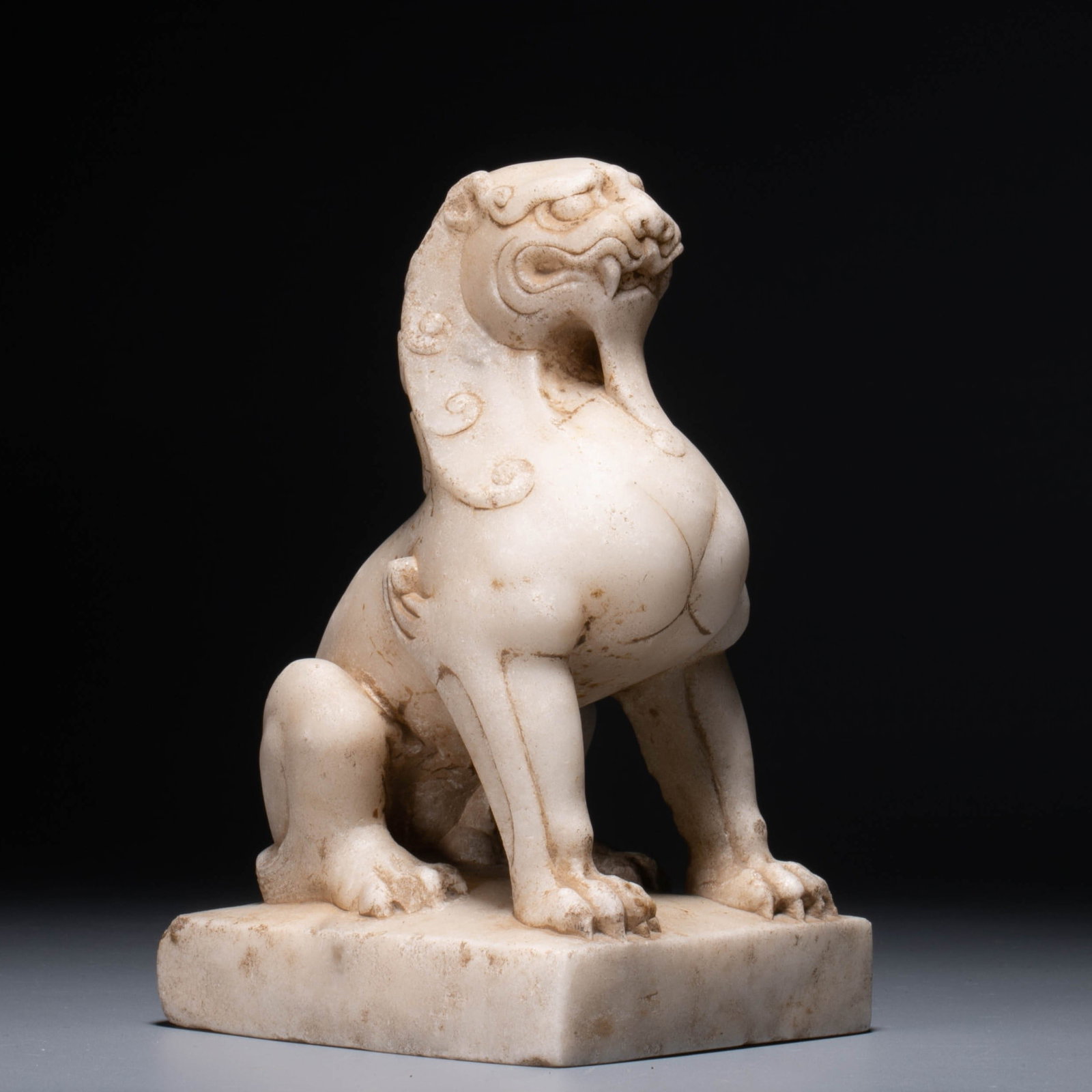 White marble auspicious beast - 3
