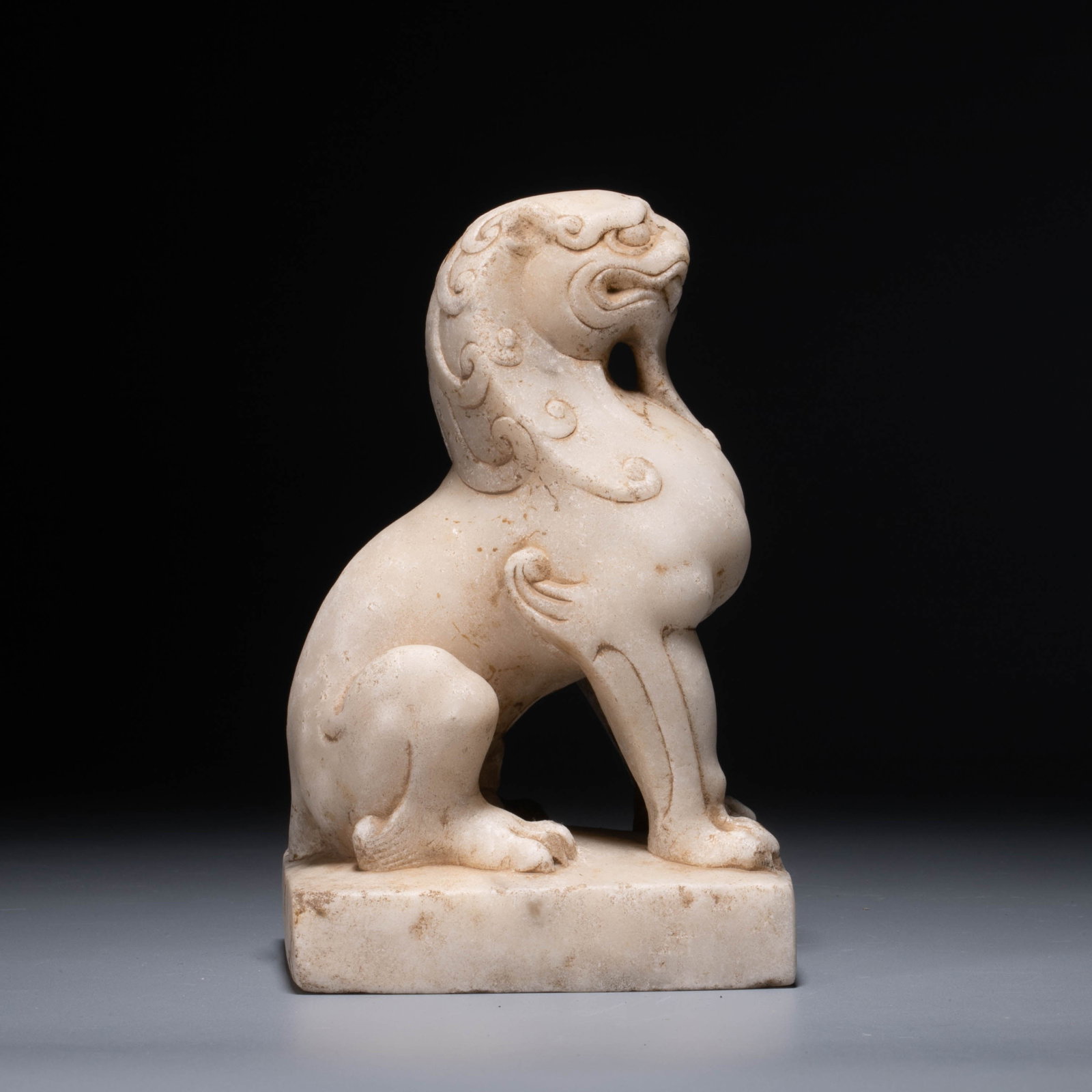 White marble auspicious beast - 4