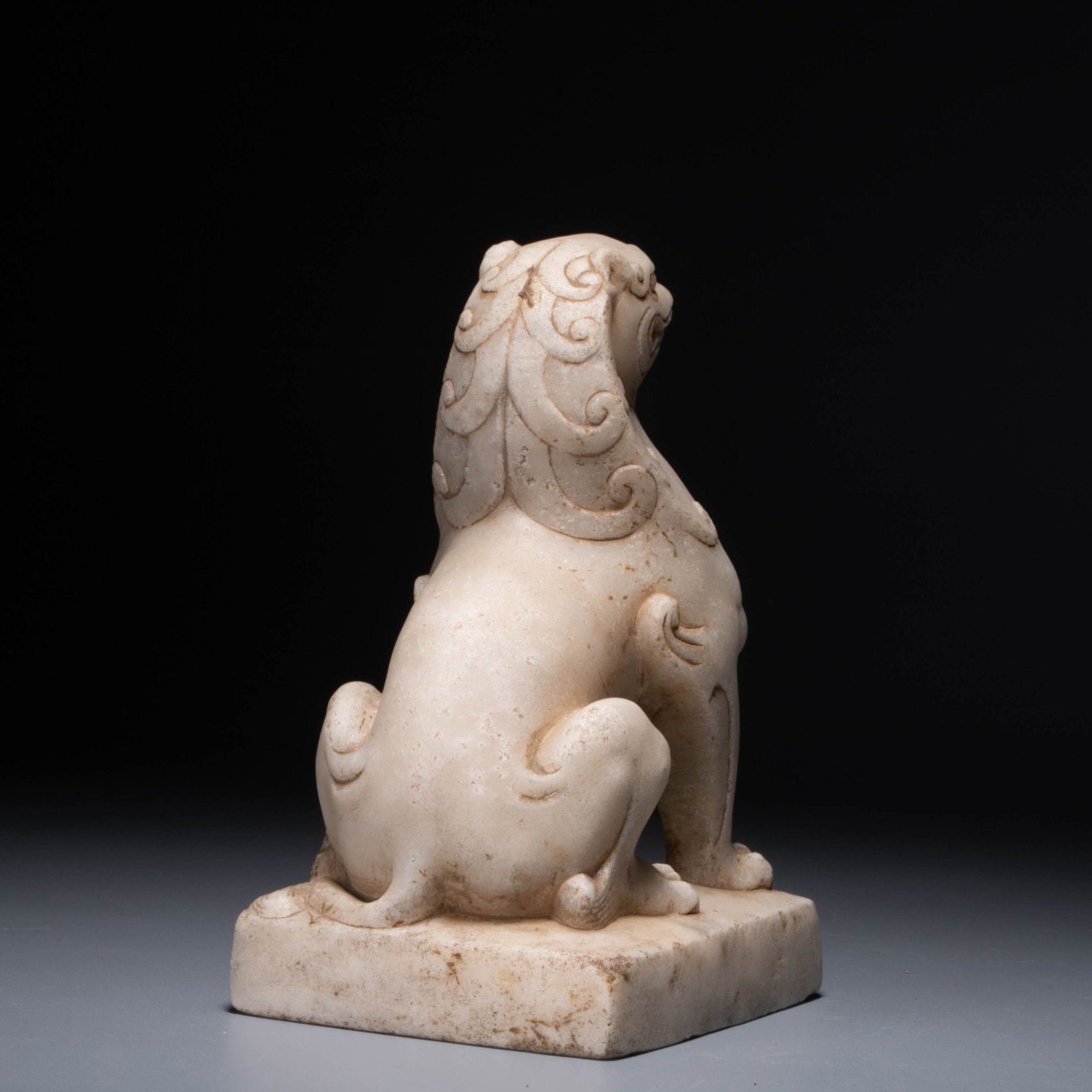 White marble auspicious beast - 5