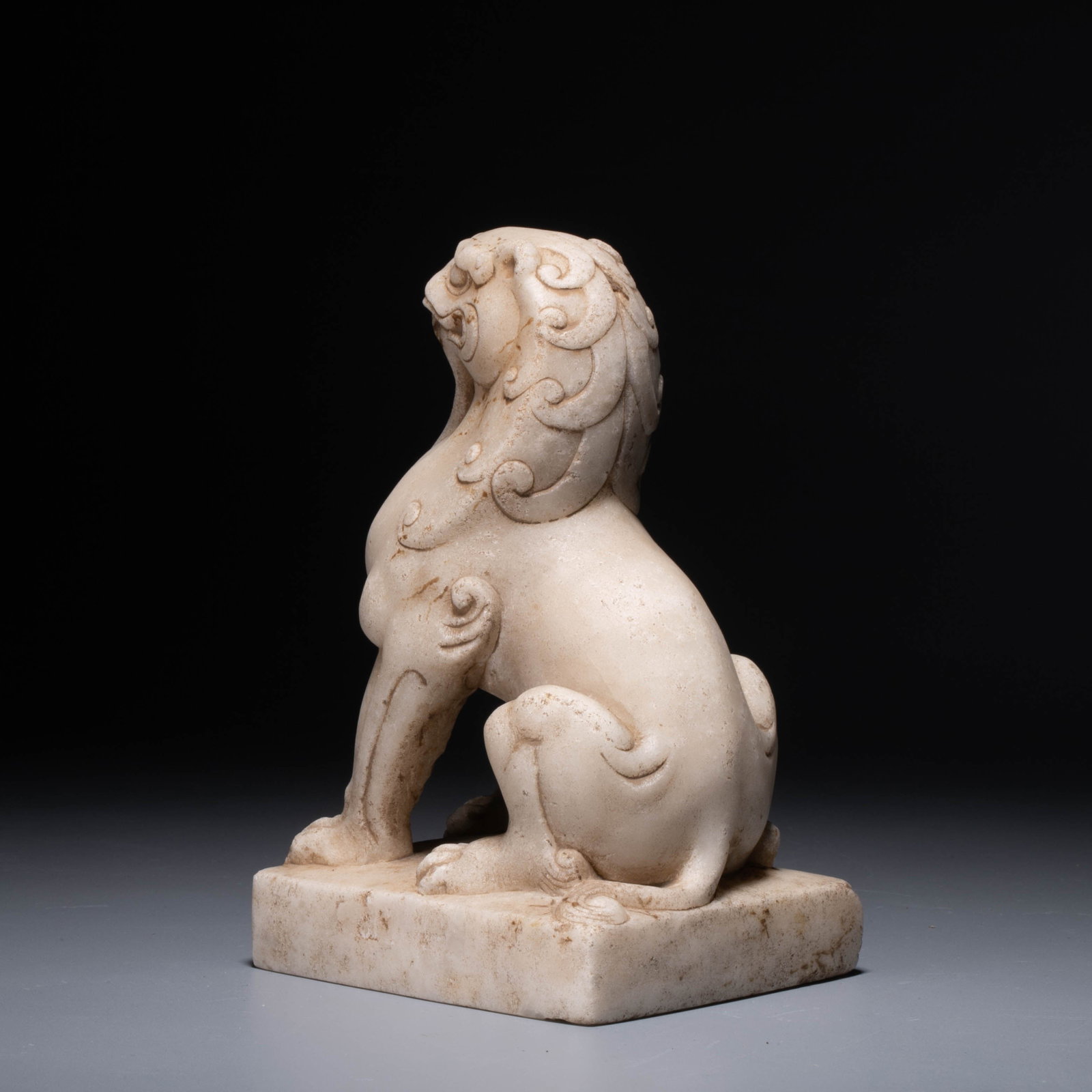 White marble auspicious beast - 6