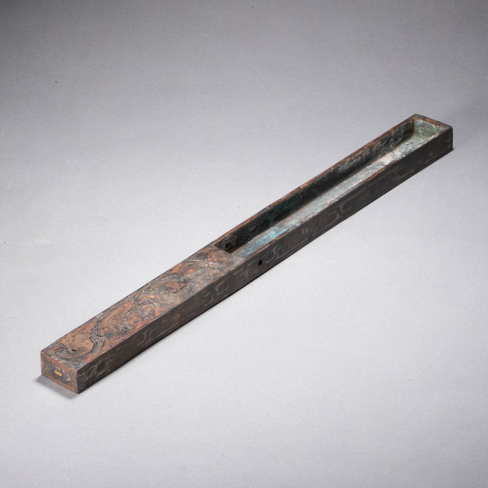 Han Dynasty gold and silver sundial (1 of 8)