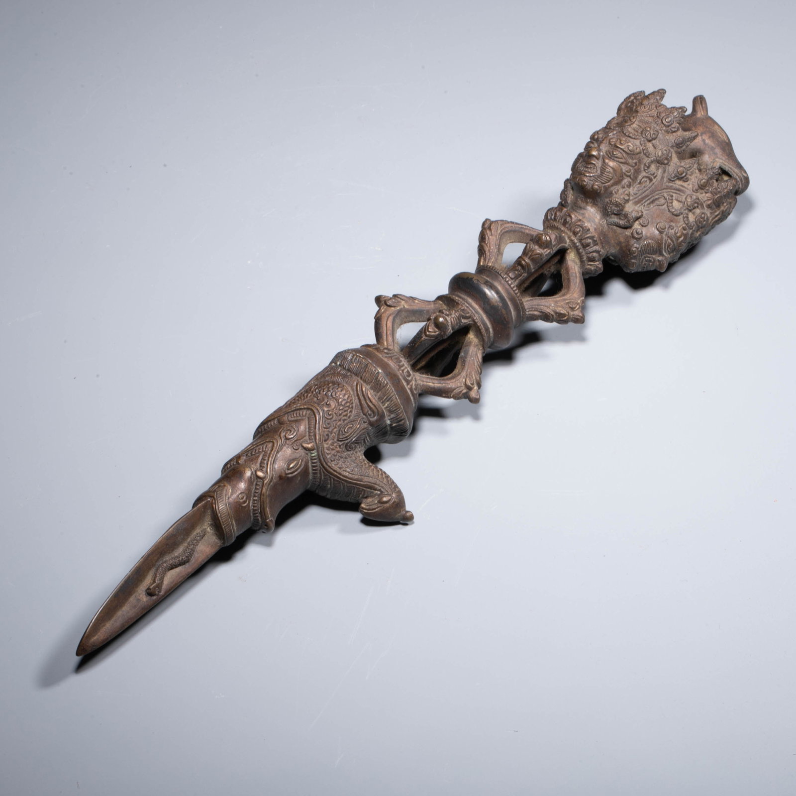 Qing Dynasty Erawan Buddha Bronze Vajra (1 of 9)