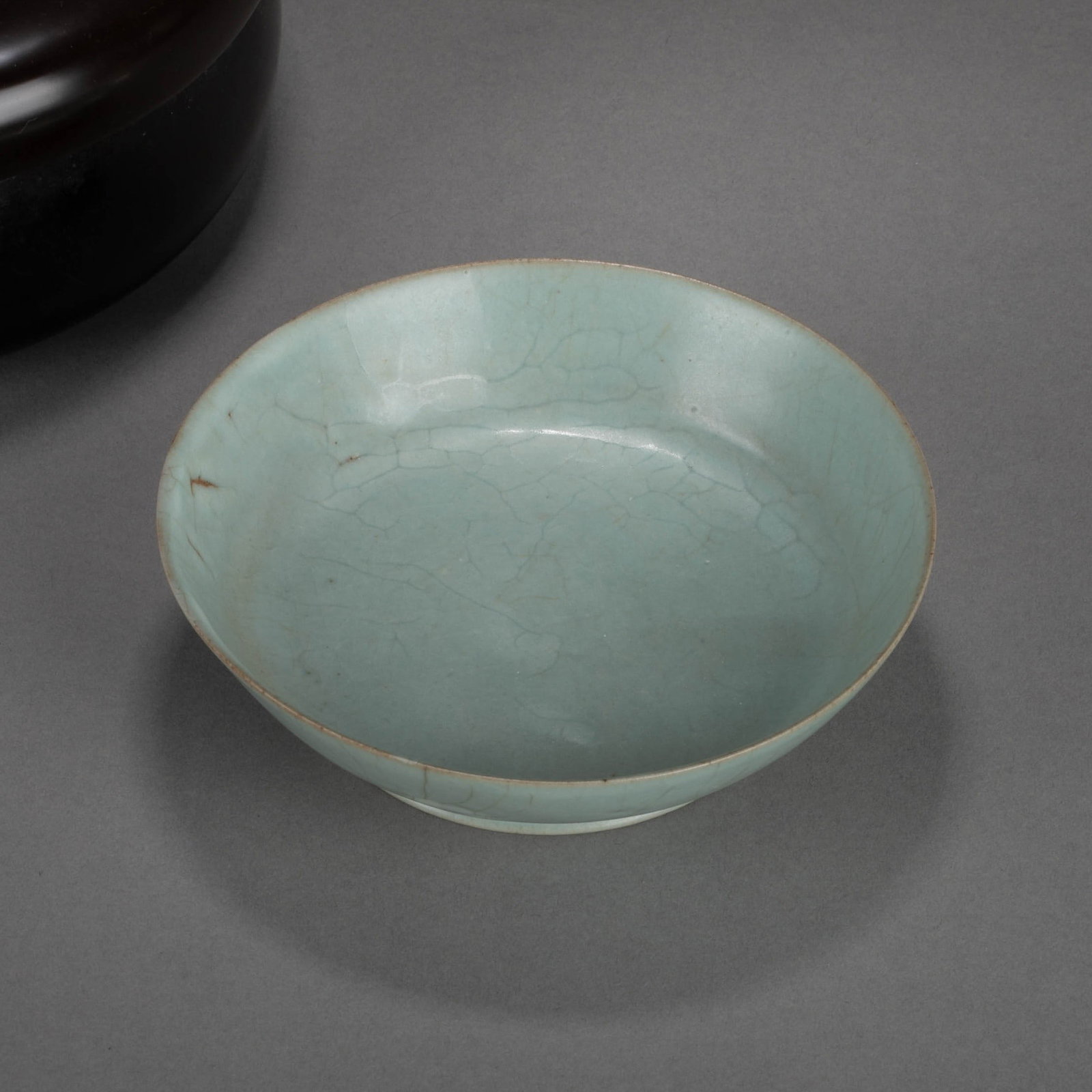 Song Dynasty Ru Kiln Celadon bowl: Song Dynasty Ru Kiln Celadon bowl