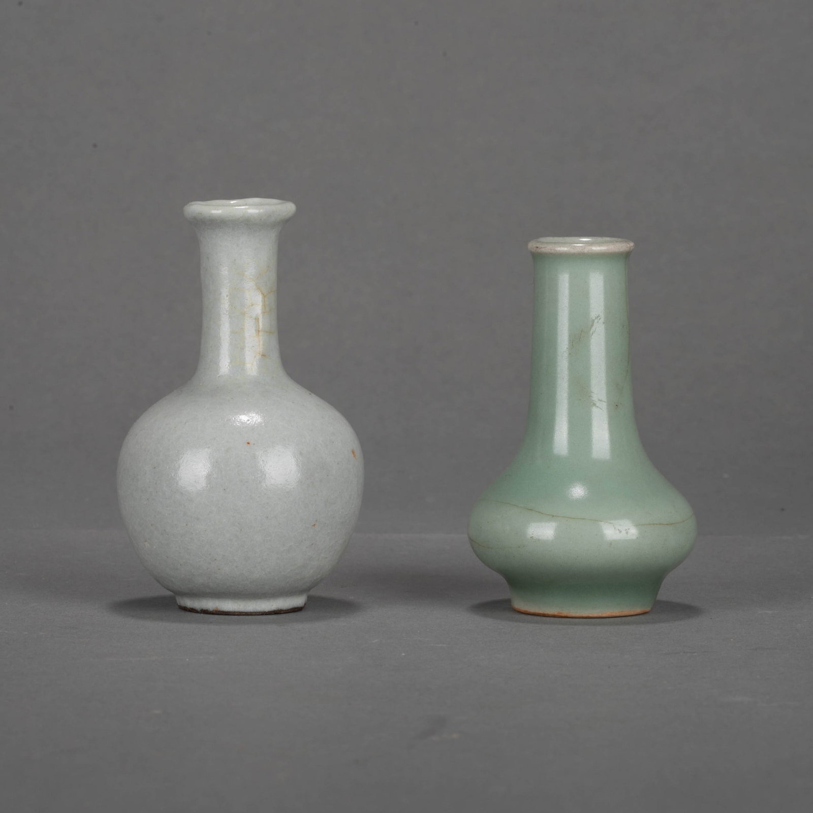Ming Celadon vase two points - 2