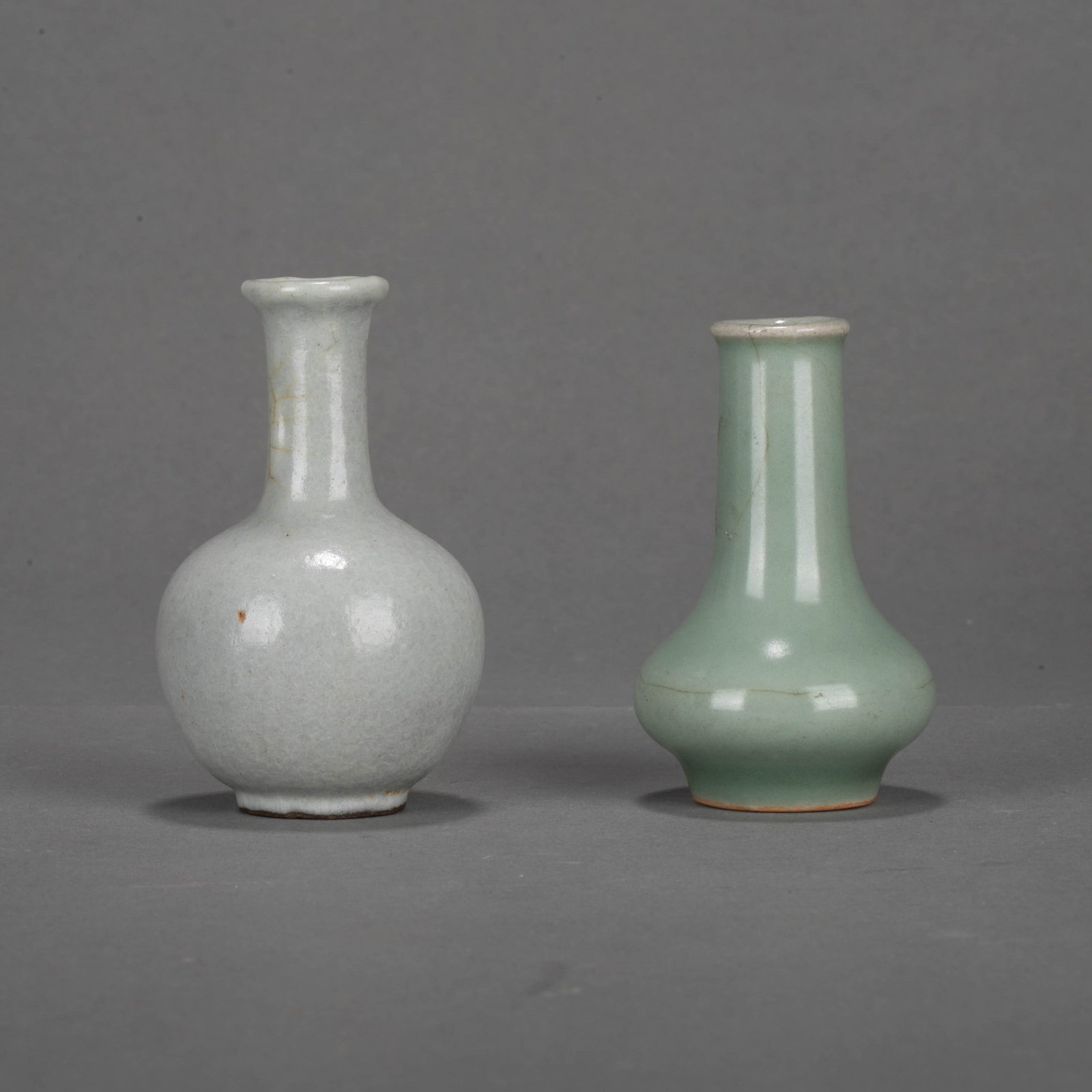 Ming Celadon vase two points - 3