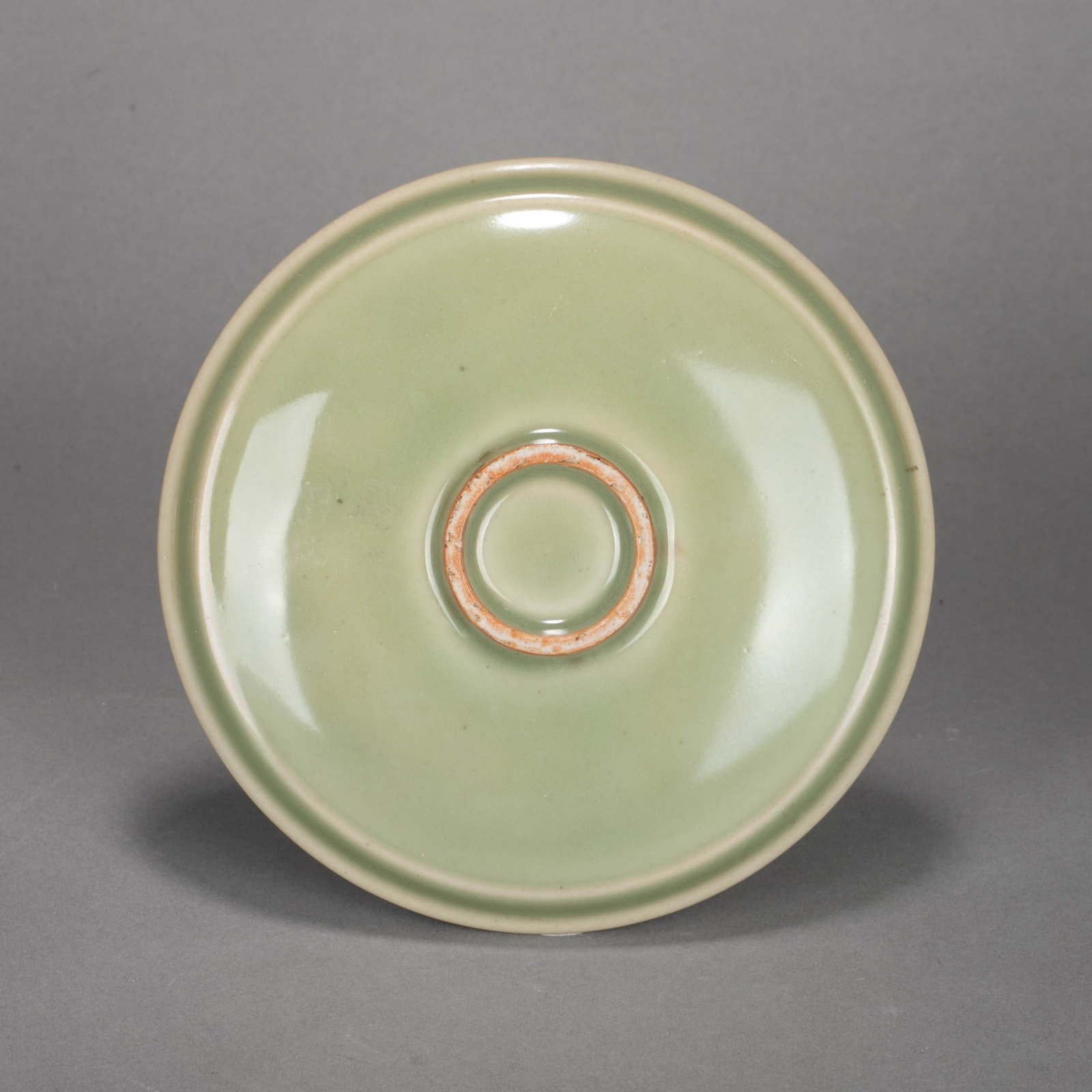 Yuan Longquan ware phoenix pattern dish - 7