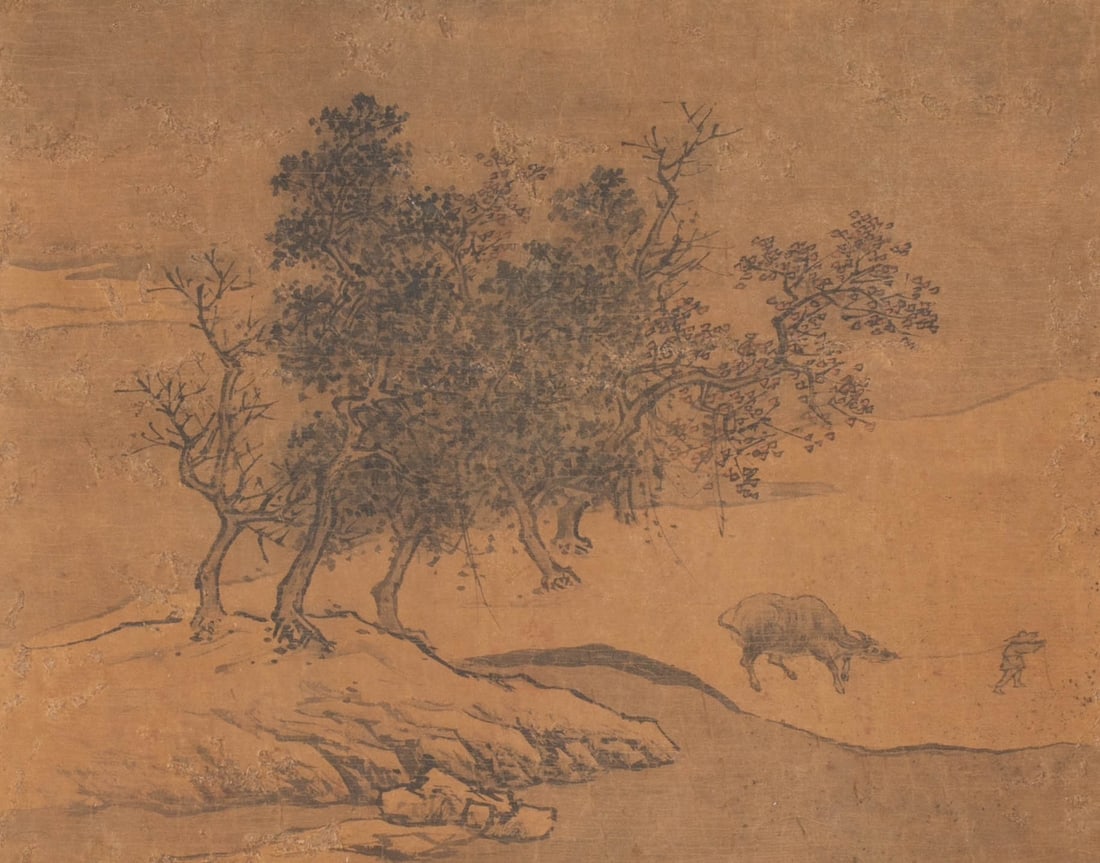 Ming Dynasty Anonymous Picture of Returning at Dusk (1 of 6)