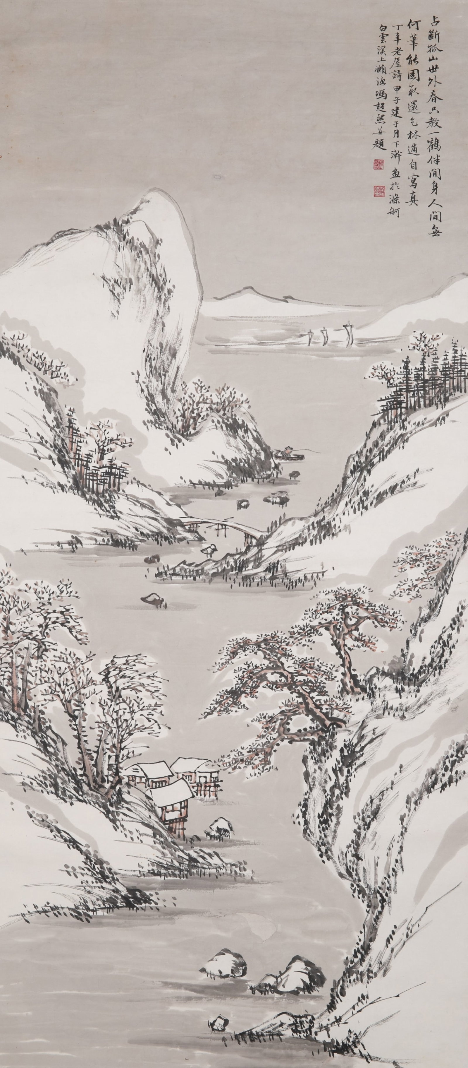 Wu Daiqiu Snow Landscape: Wu Daiqiu Snow Landscape