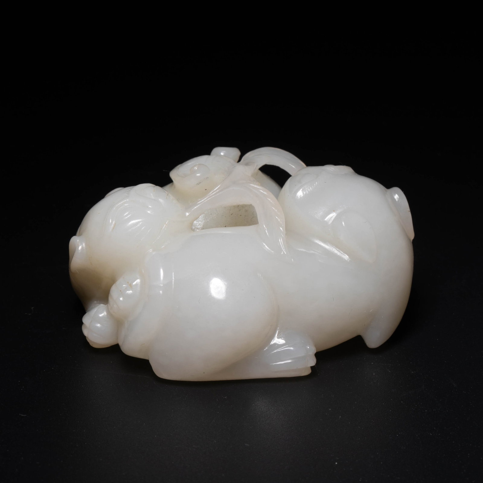 Hetian Jade, Albizia, Ganoderma lucidum pieces (1 of 6)