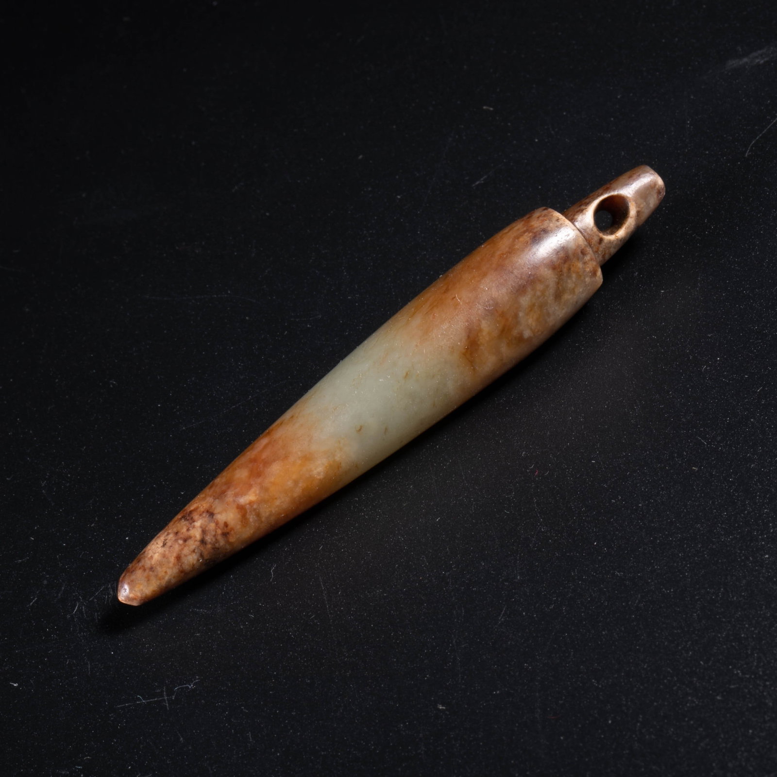 Liangzhu Culture Jade Pendant: Liangzhu Culture Jade Pendant