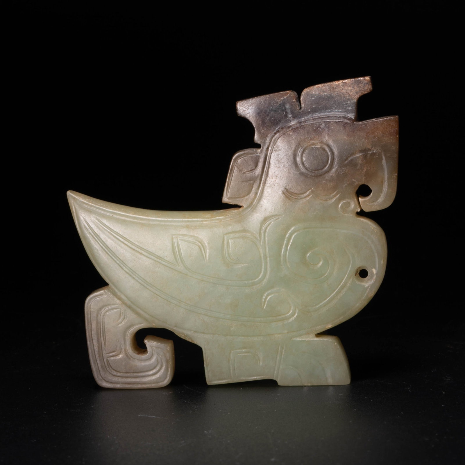 Zhou Qingbai Jade Auspicious Beast: Zhou Qingbai Jade Auspicious Beast