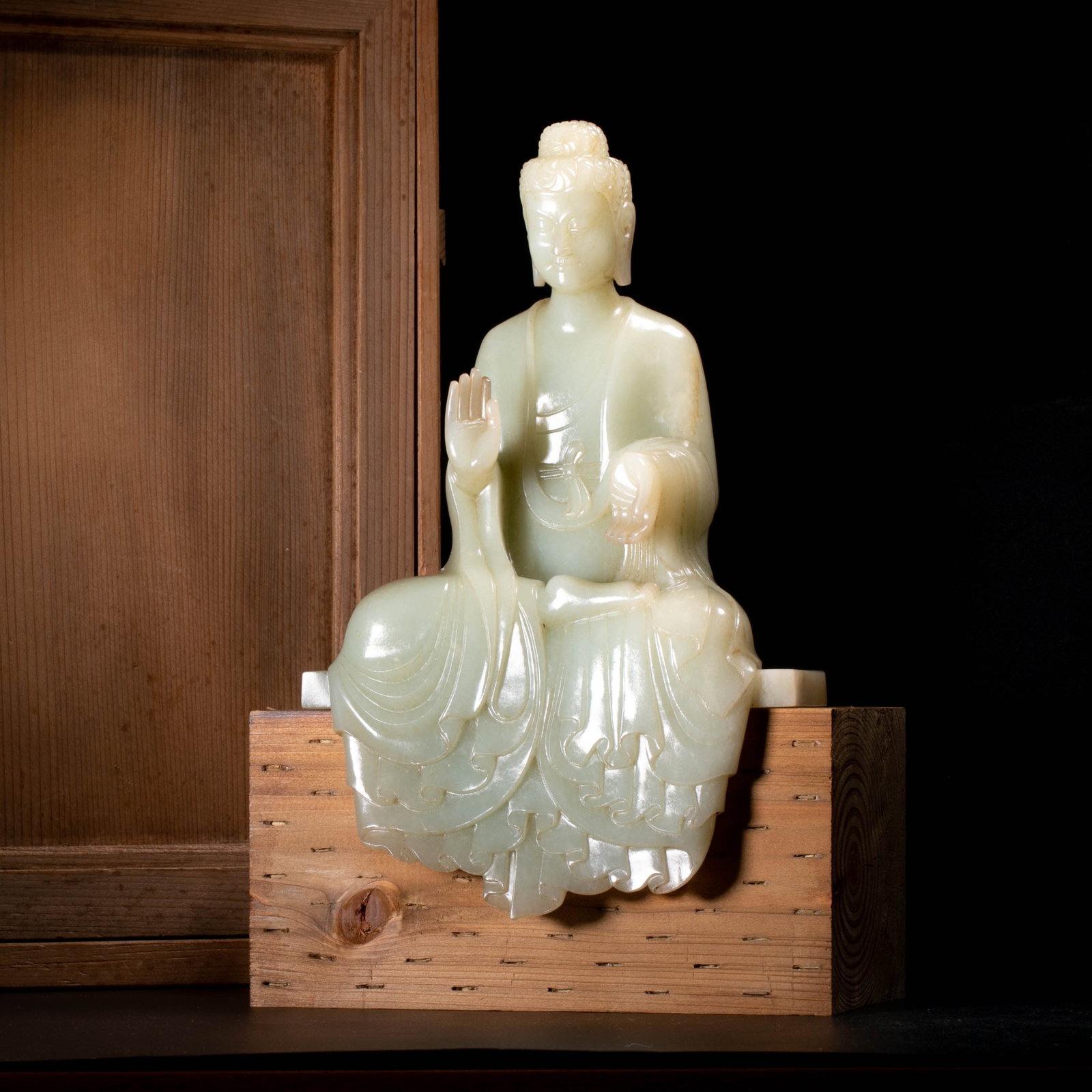 Northern Qi Jade Buddha Statue (1 of 8)