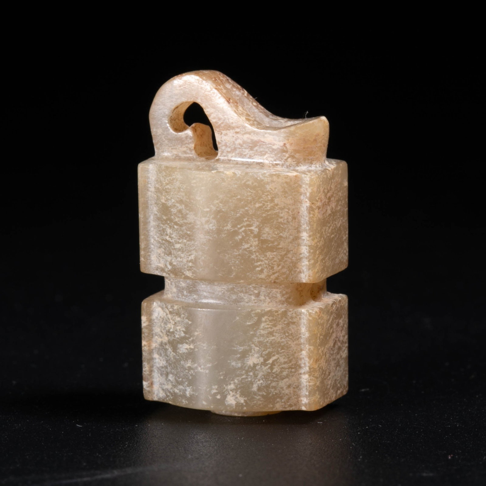 Han small jade pendant - 2