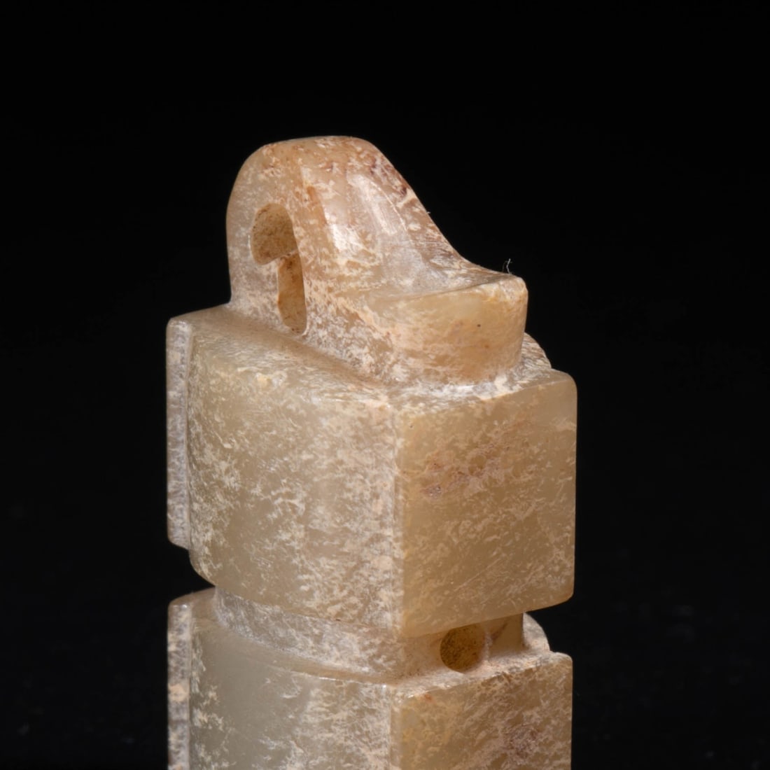 Han small jade pendant - 4