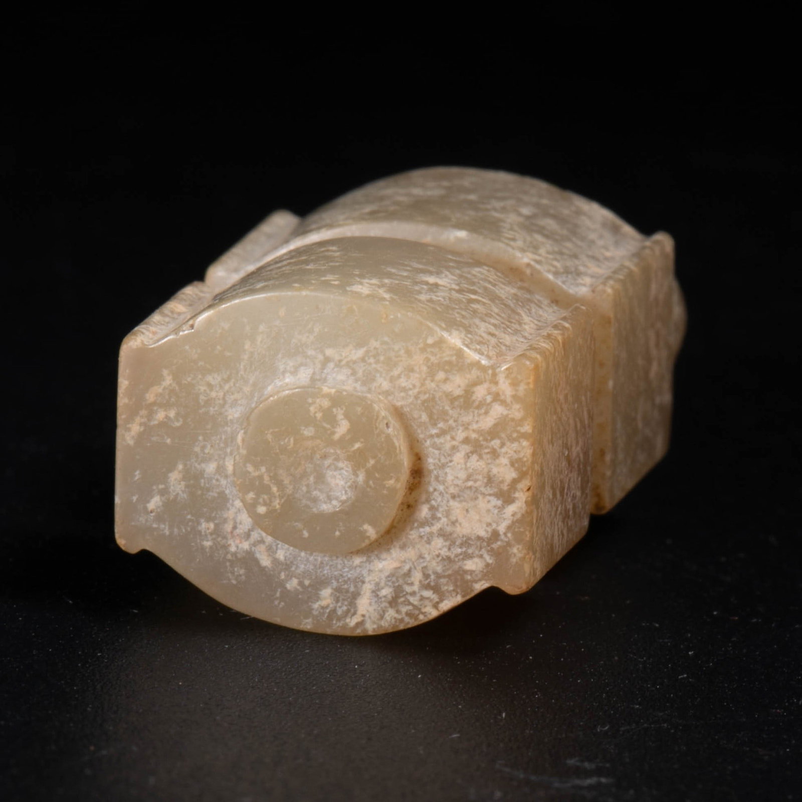 Han small jade pendant - 5