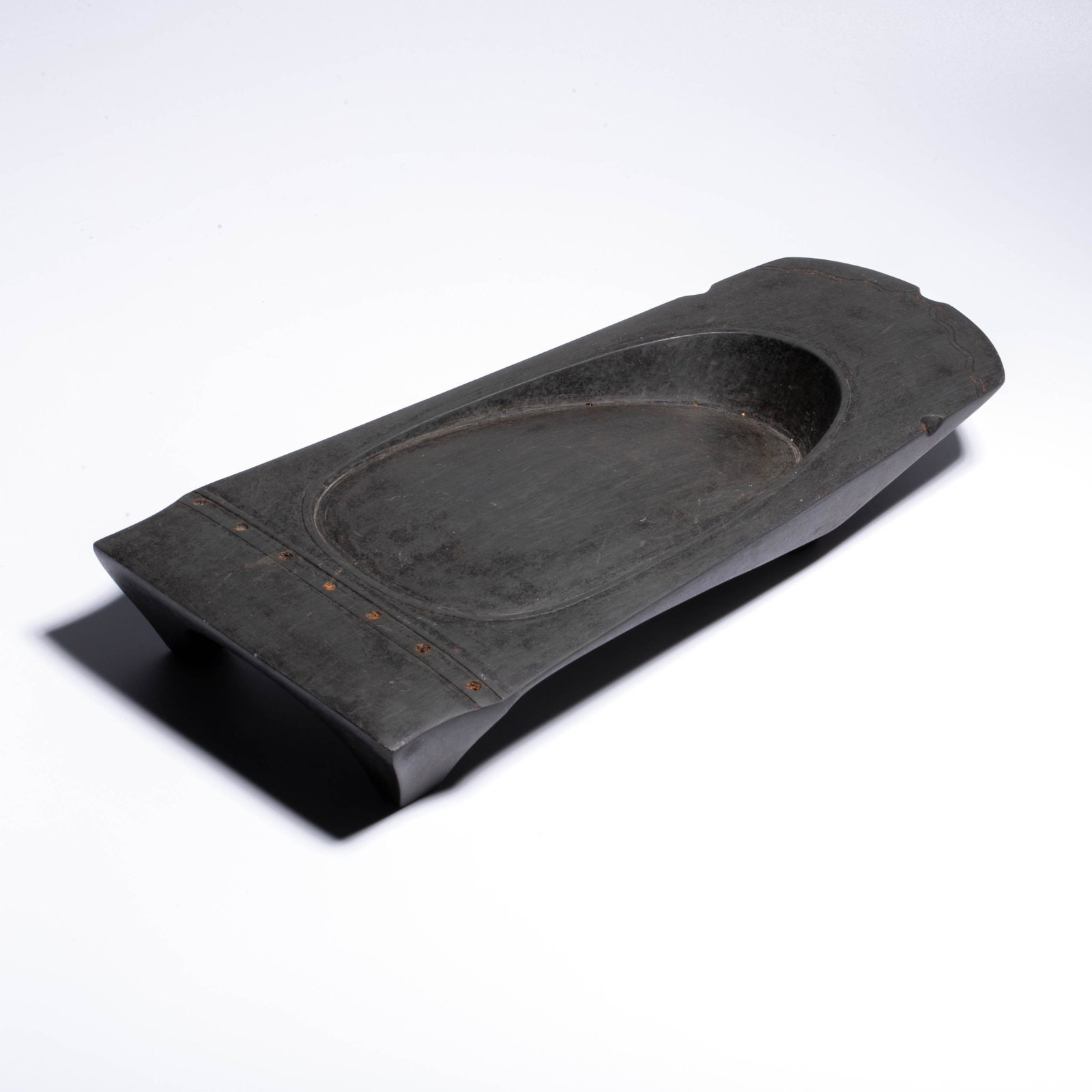 Bamboo-shaped piano-shaped inkstone (1 of 6)