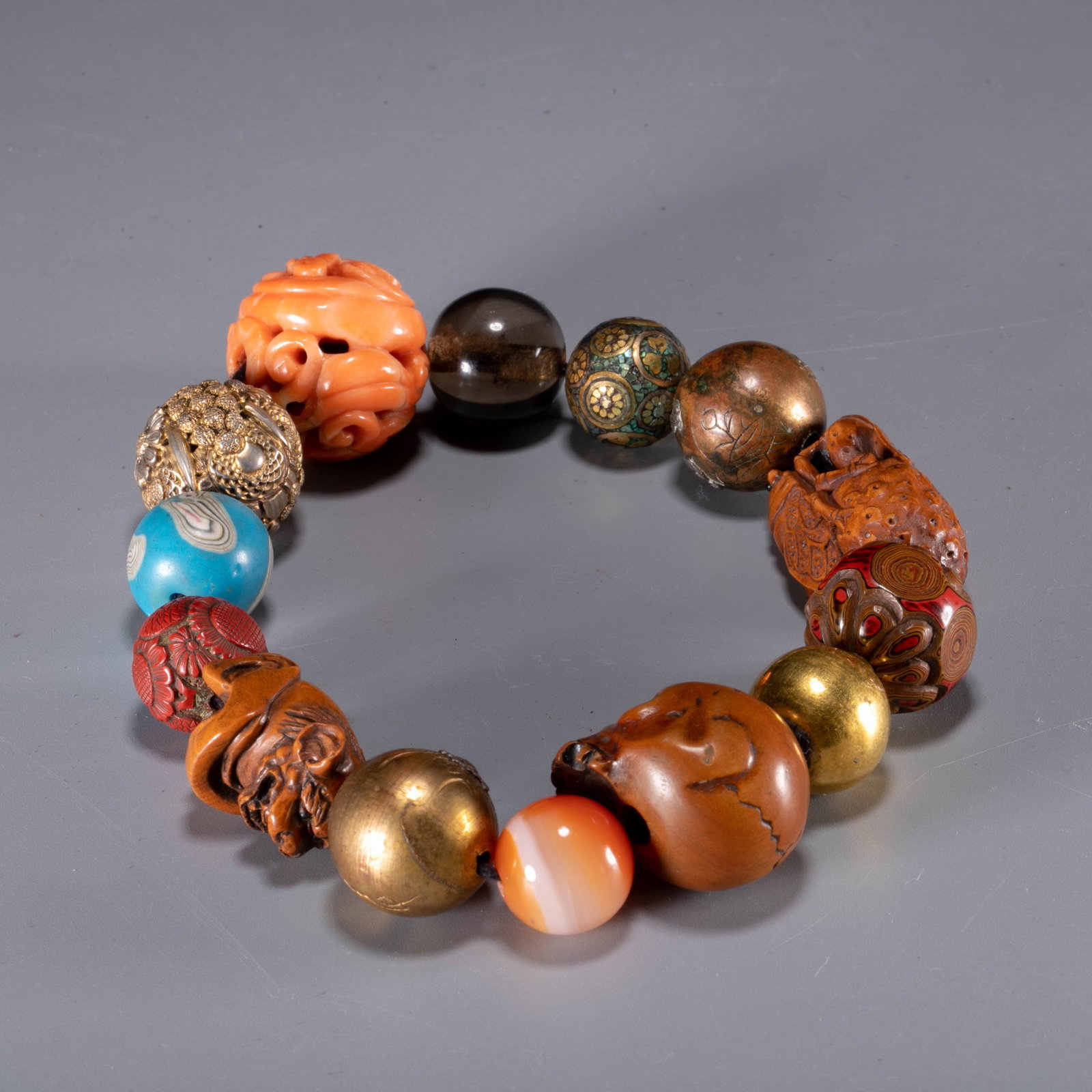 Fine workmanship and multi-treasure bracelets - 6