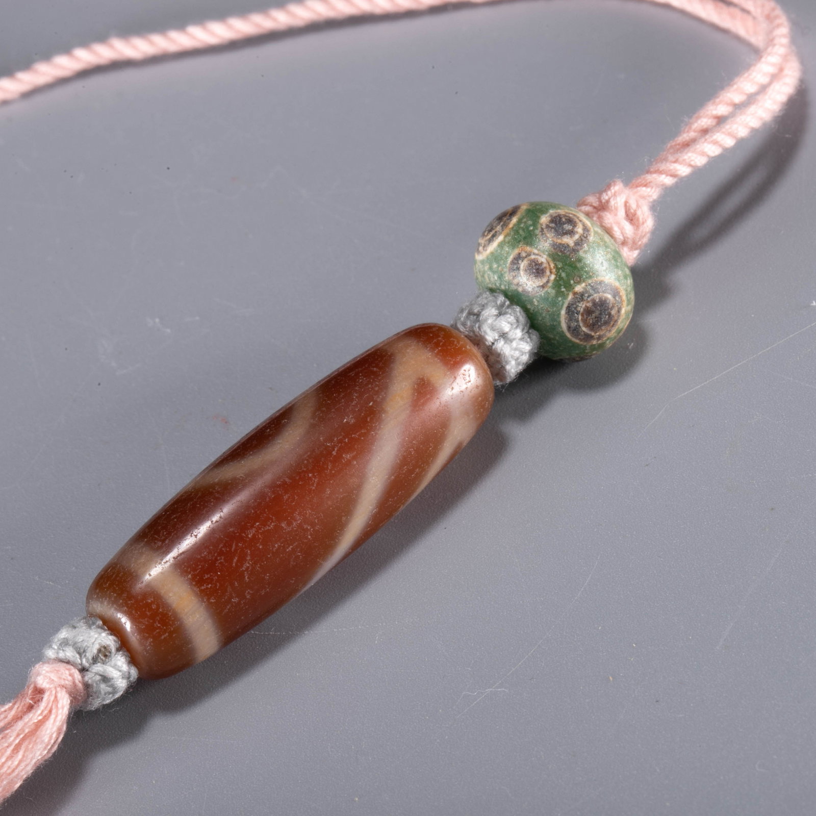 Glaze beads dzi beads multi-treasure string - 3