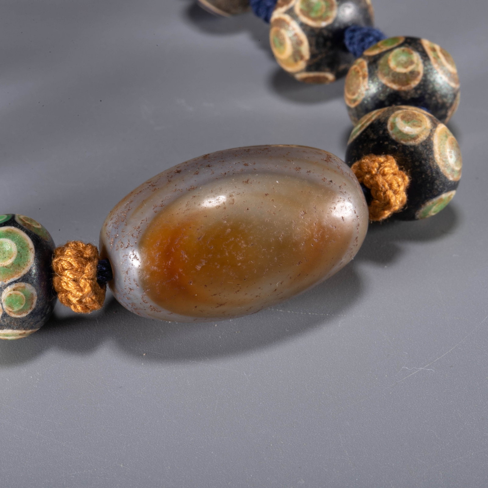 Glass bead agate multi-treasure string - 2