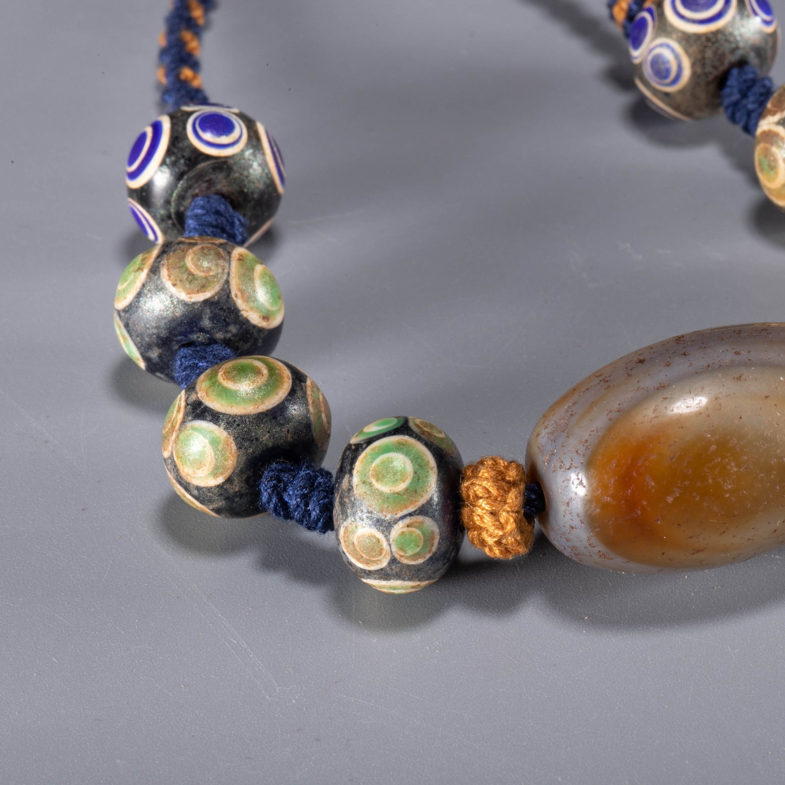 Glass bead agate multi-treasure string - 3