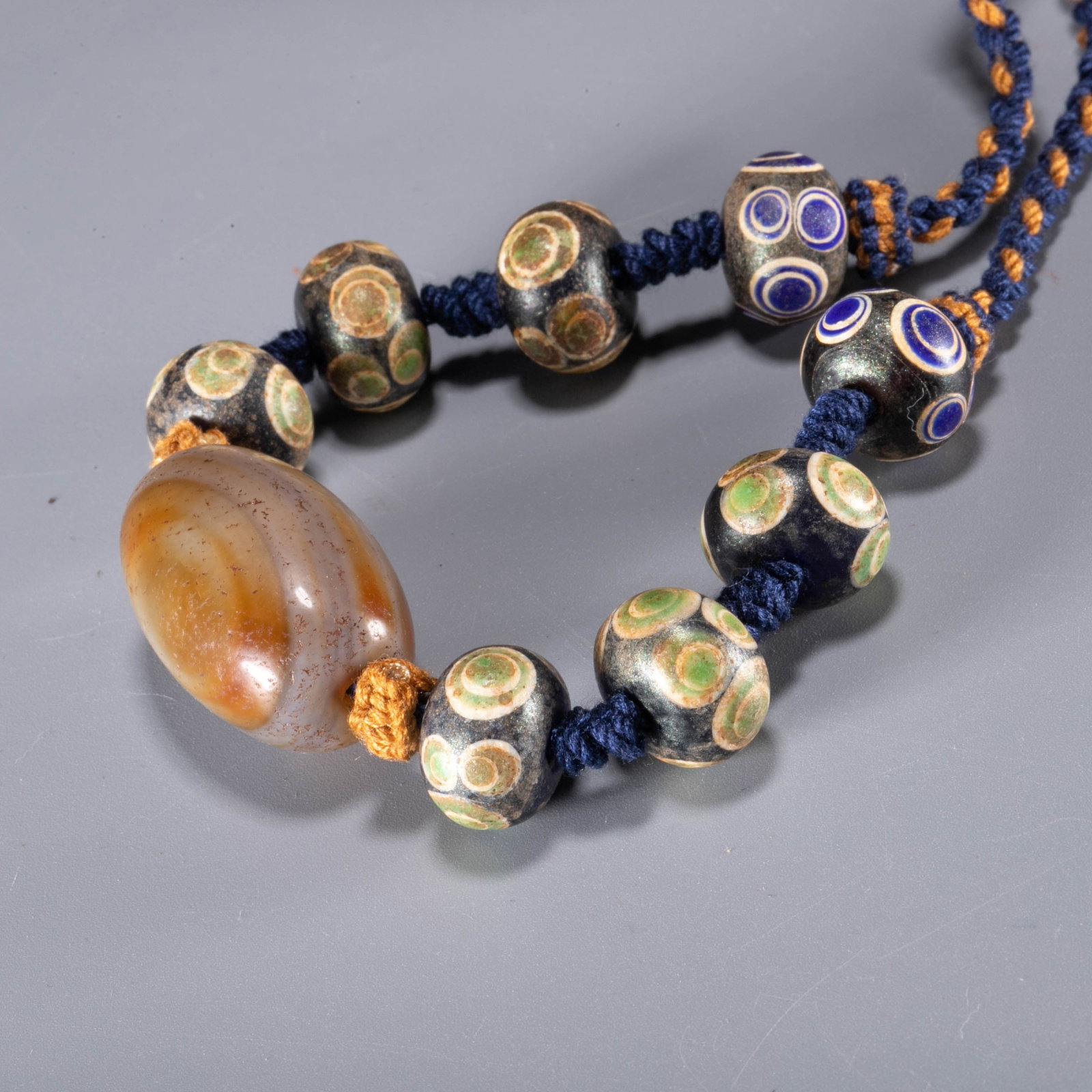 Glass bead agate multi-treasure string - 5