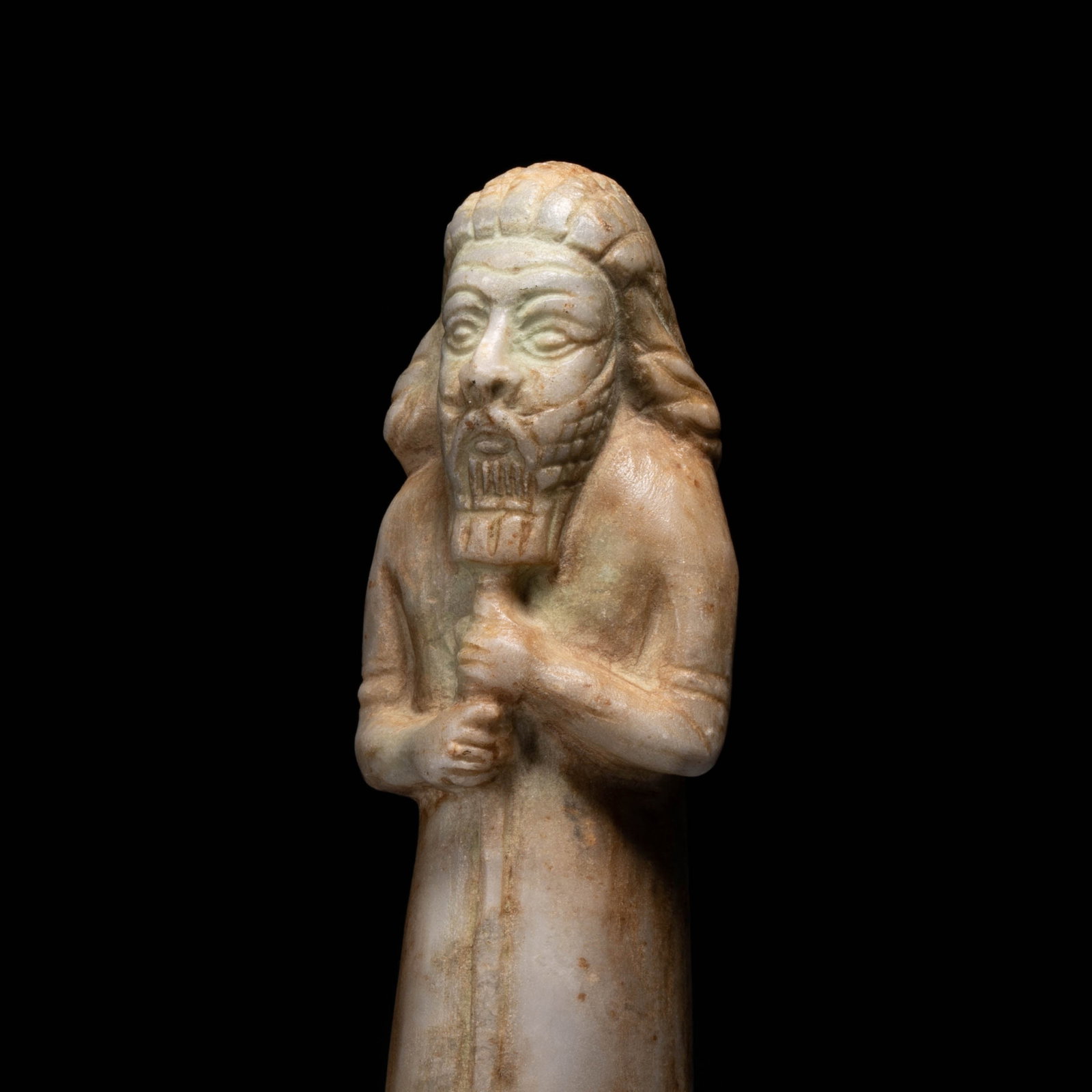 Sumerian praying stone man - 4