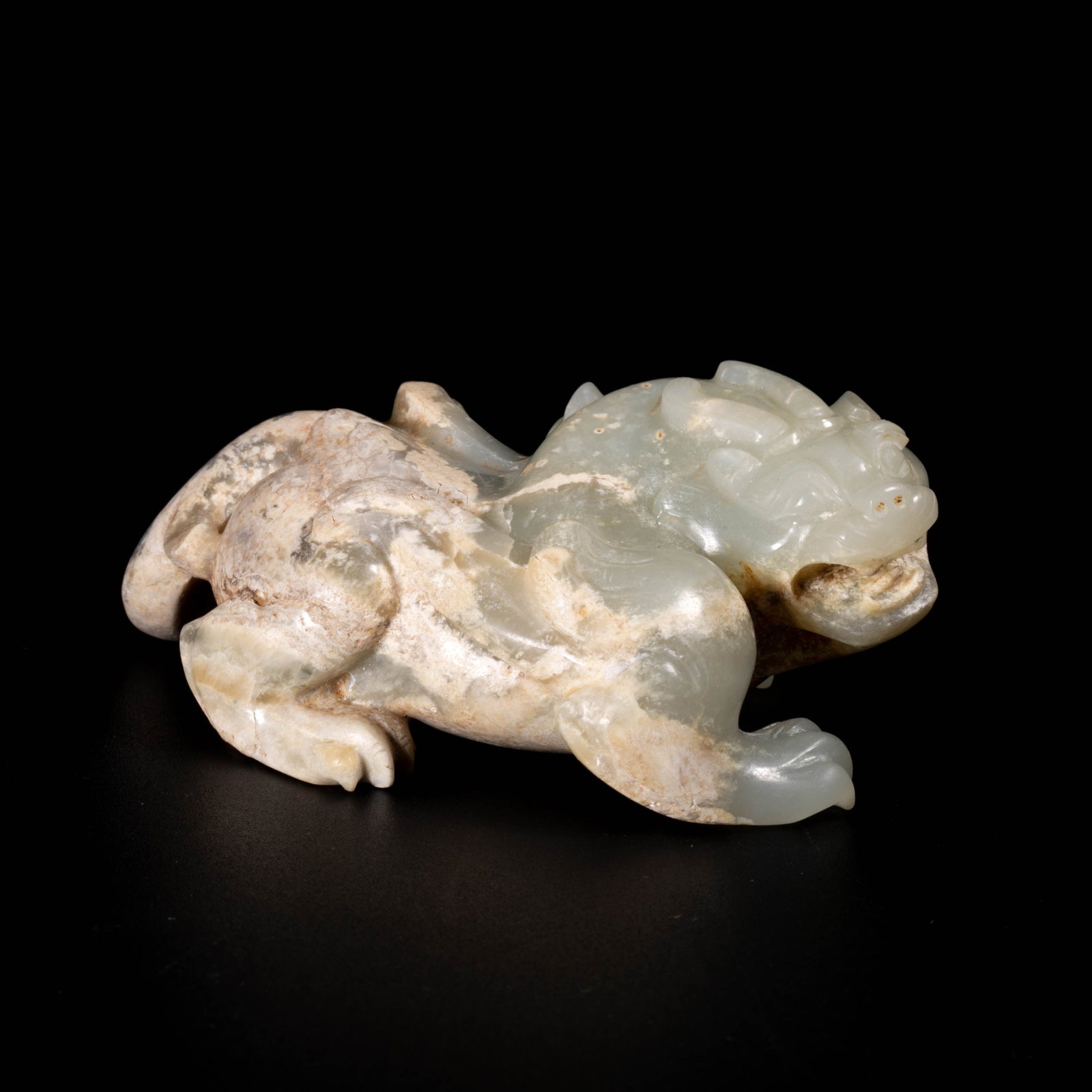 Han white jade evil beast: Han white jade evil beast