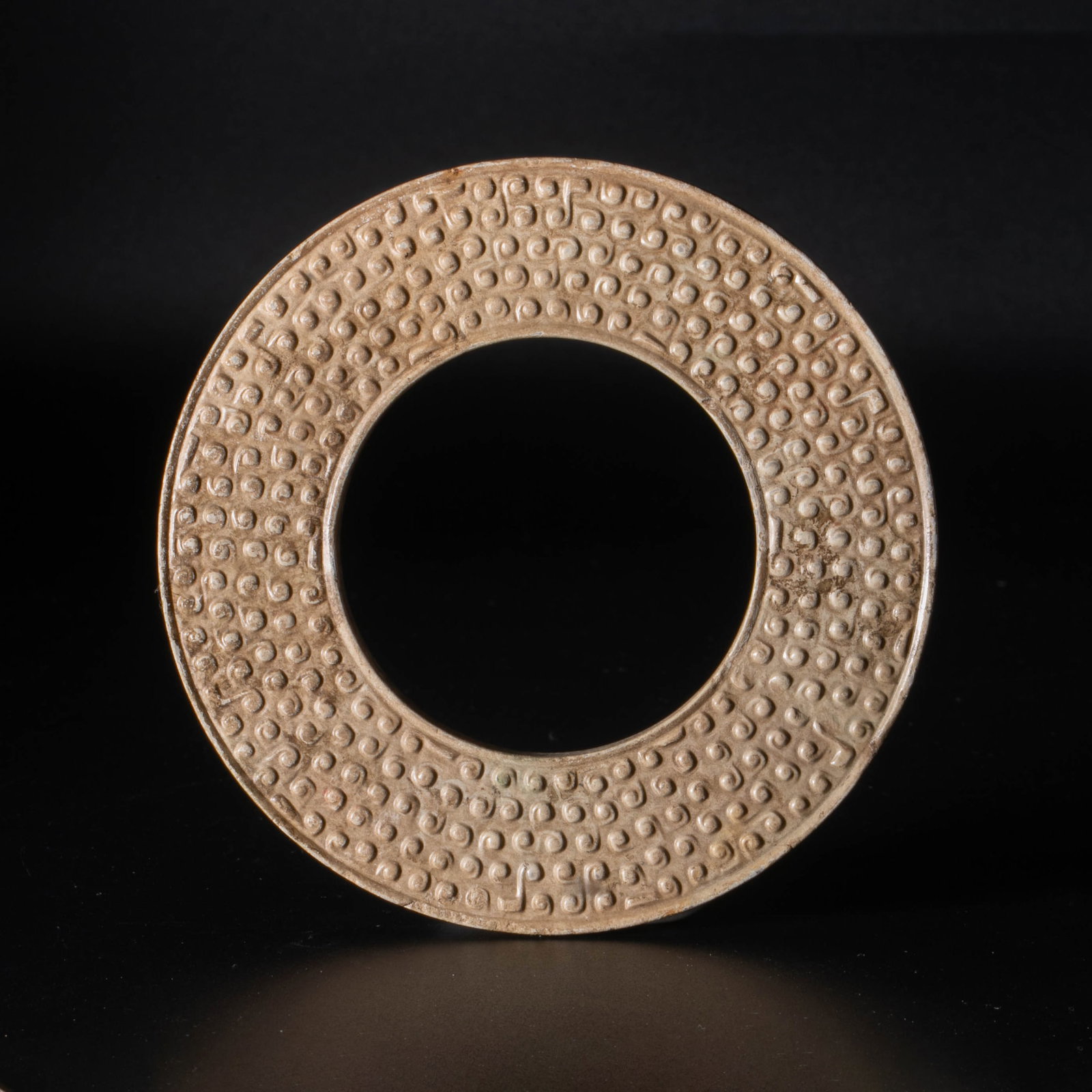 Han Dynasty Valley Pattern Jade - 5