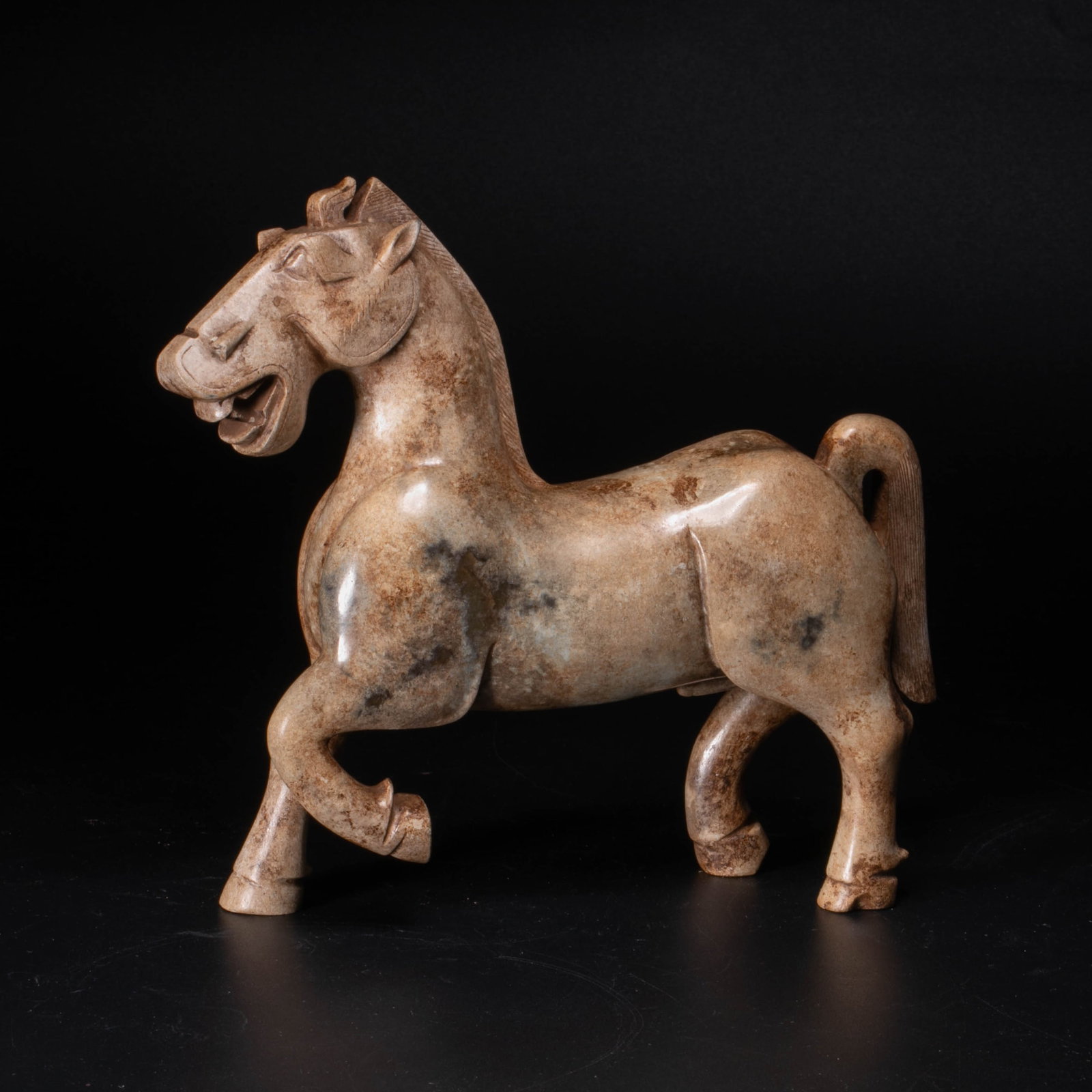 Han jade horse: Han jade horse
