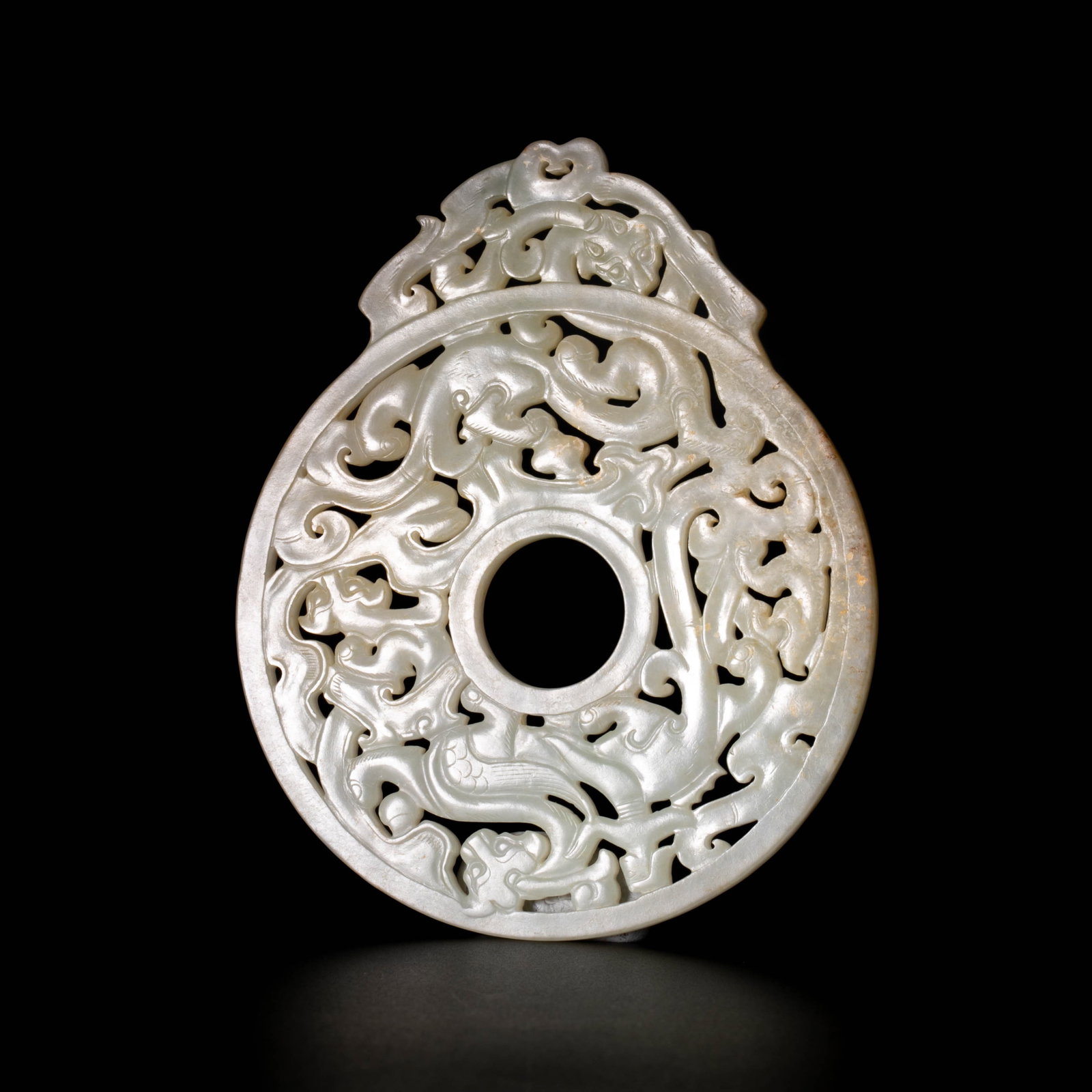 Han white marble hollowed out wall: Han white marble hollowed out wall