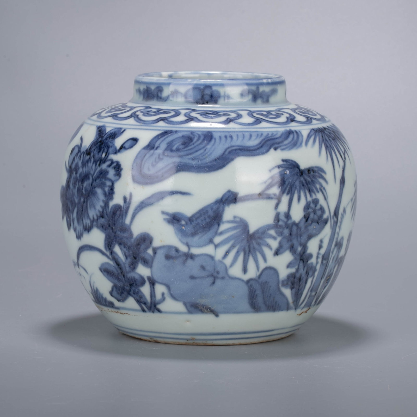 Tomorrow night blue and white landscape jar (1 of 6)