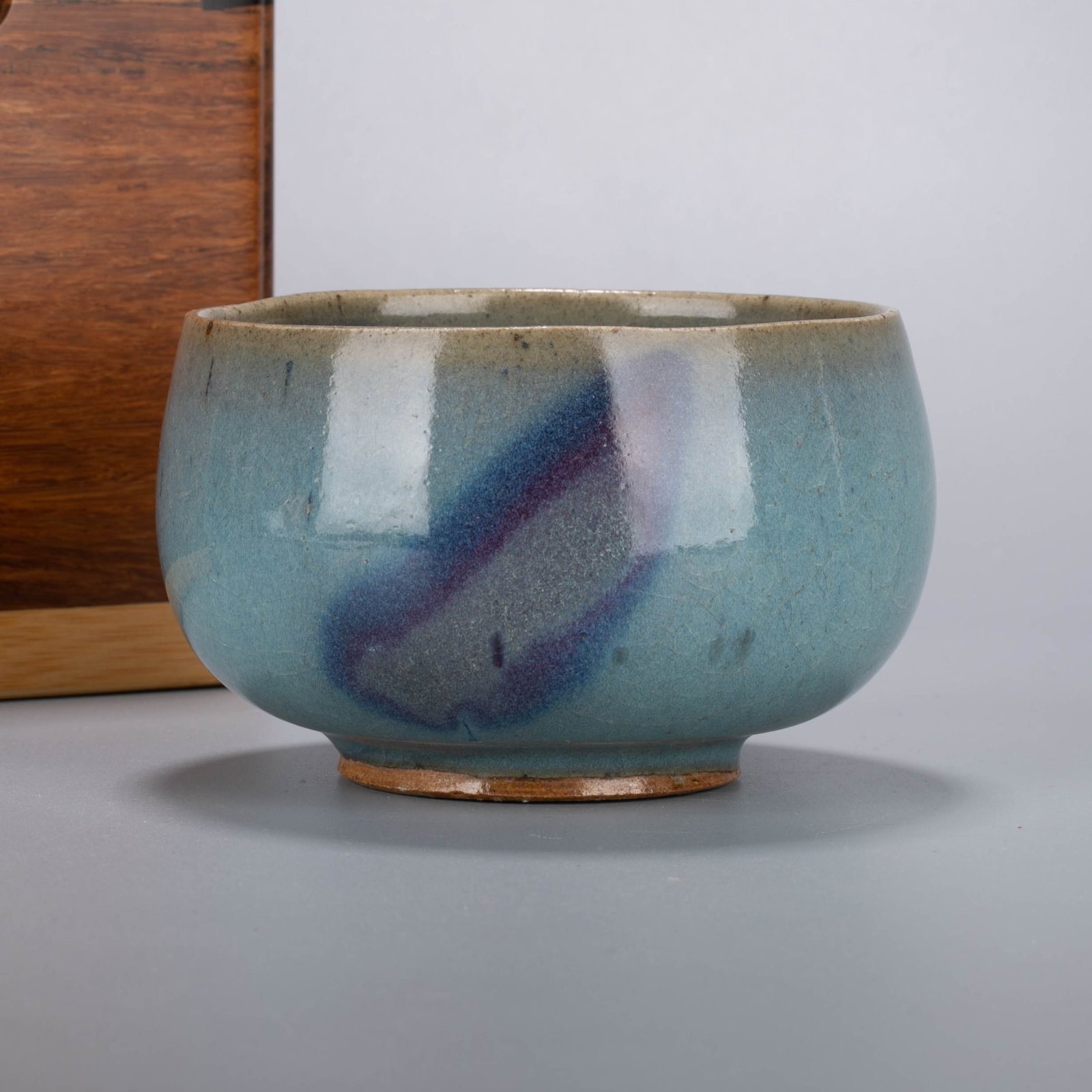 Song Jun ware red spot bowl (1 of 7)