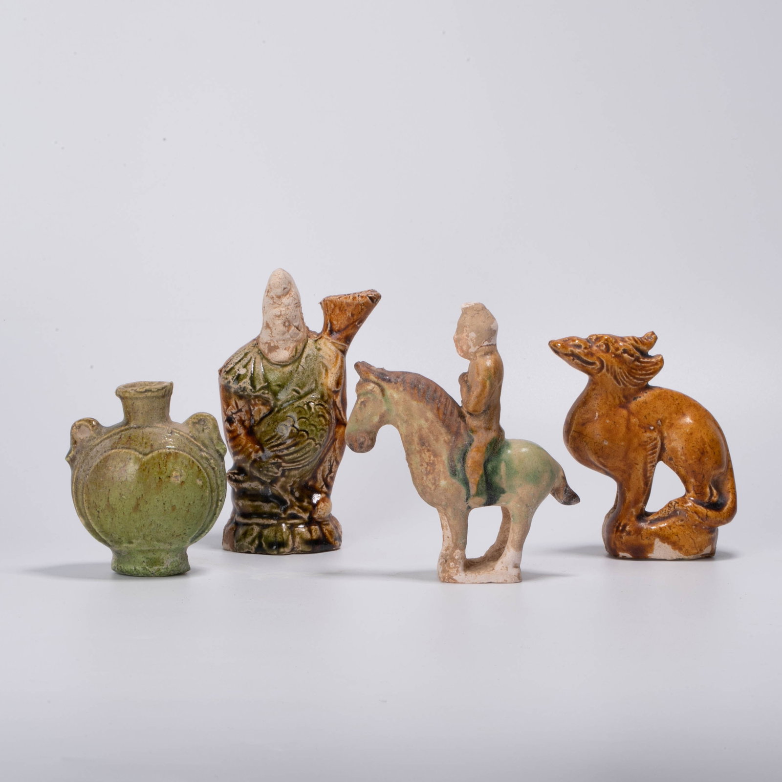 Tang Sancai Objects 4 Points: Tang Sancai Objects 4 Points