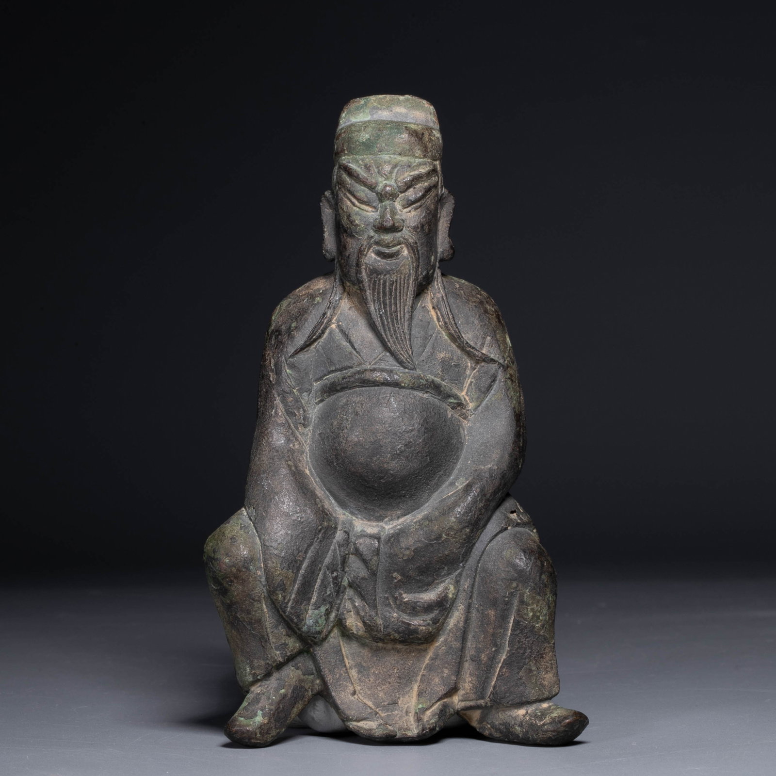 Ming Dynasty Bronze God of War and Wealth: Ming Dynasty Bronze God of War and Wealth