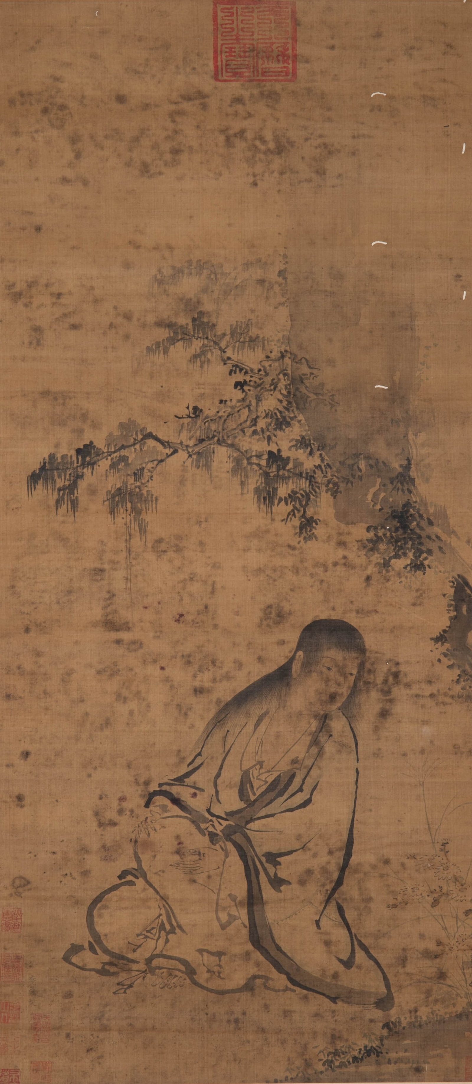 Anonymous Zen monk under the tree (1 of 10)
