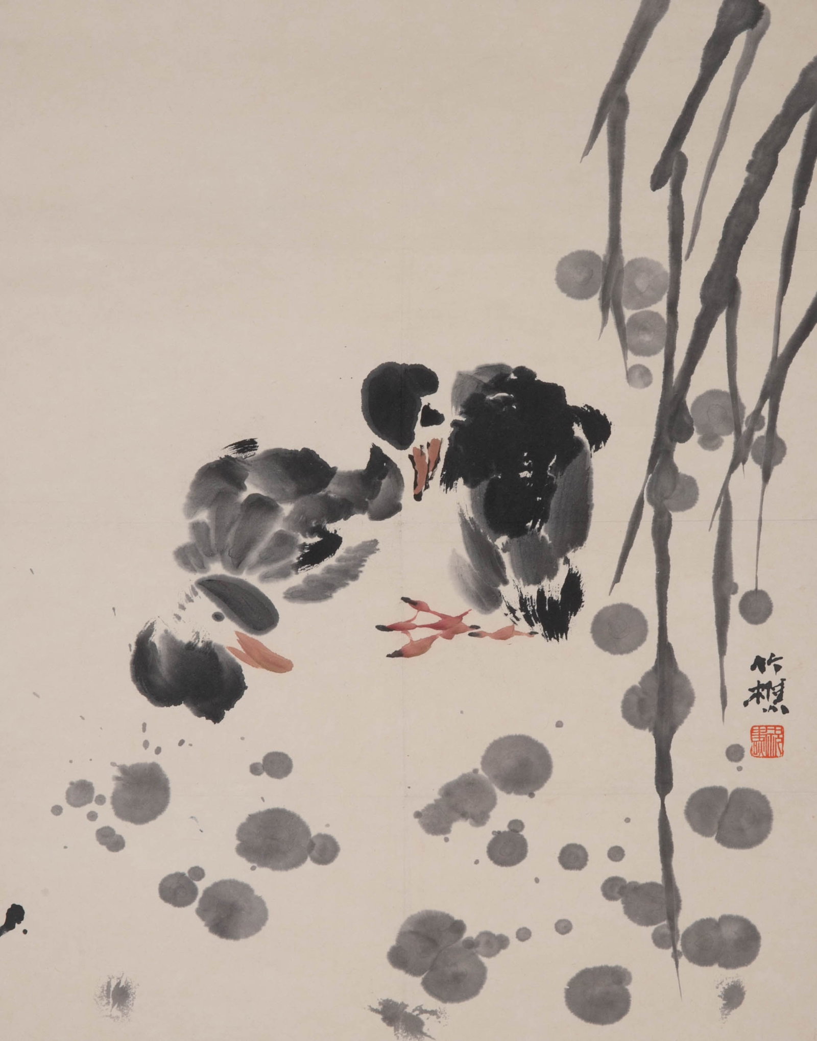 Ding Zhongyi Flowers and Birds (1 of 7)