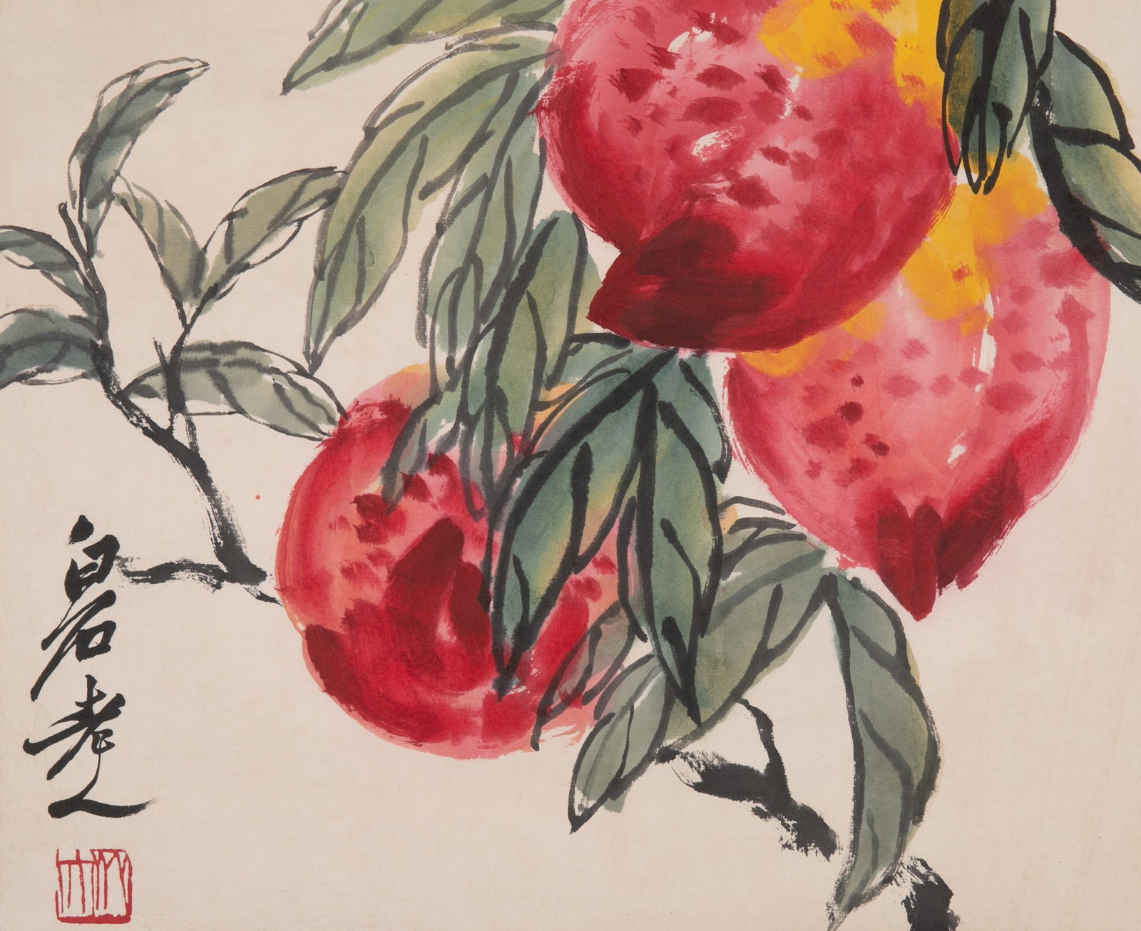 Qi Baishi Shoutao: Qi Baishi Shoutao