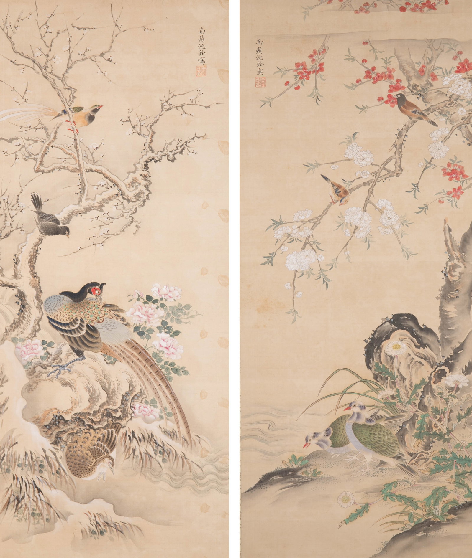 Shen Quan Flowers and Hair on the Screen (1 of 15)