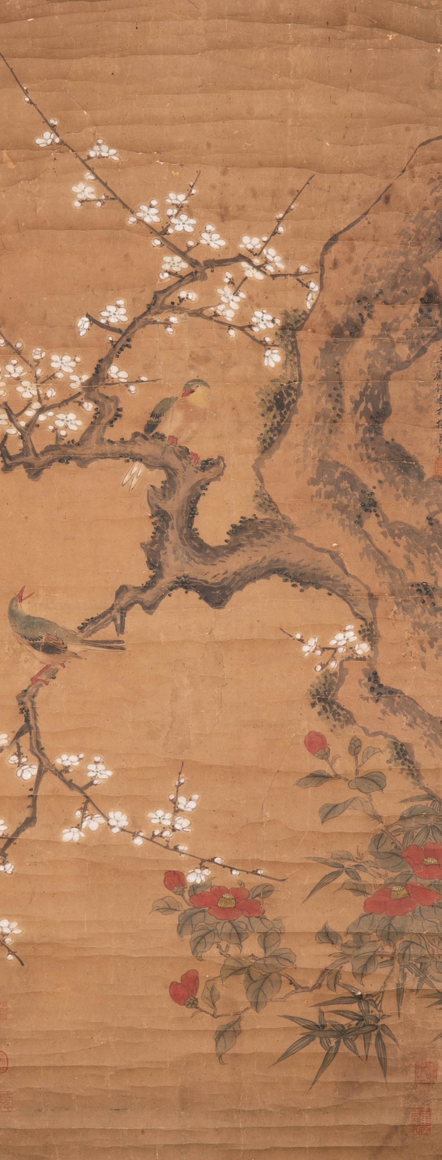 Ming Dynasty Anonymous White Plum Camellia (1 of 11)