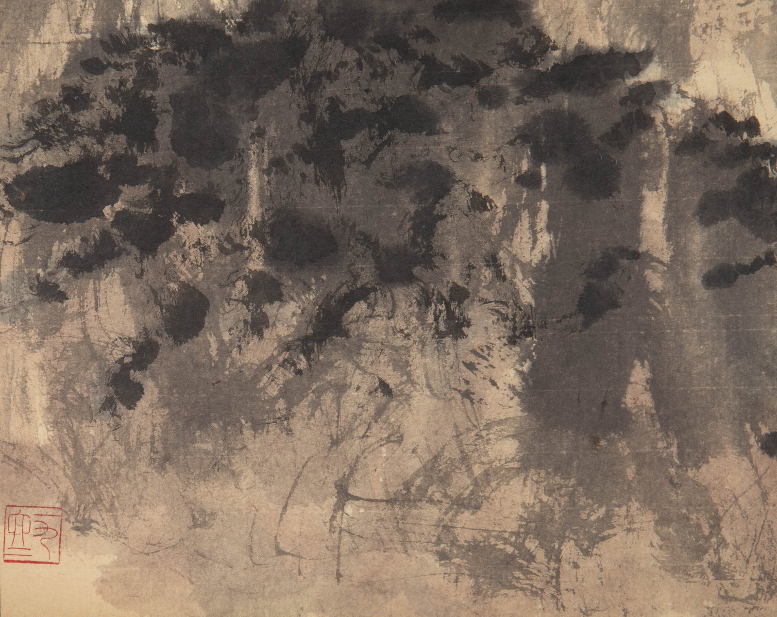 Fu Baoshi Landscape - 8